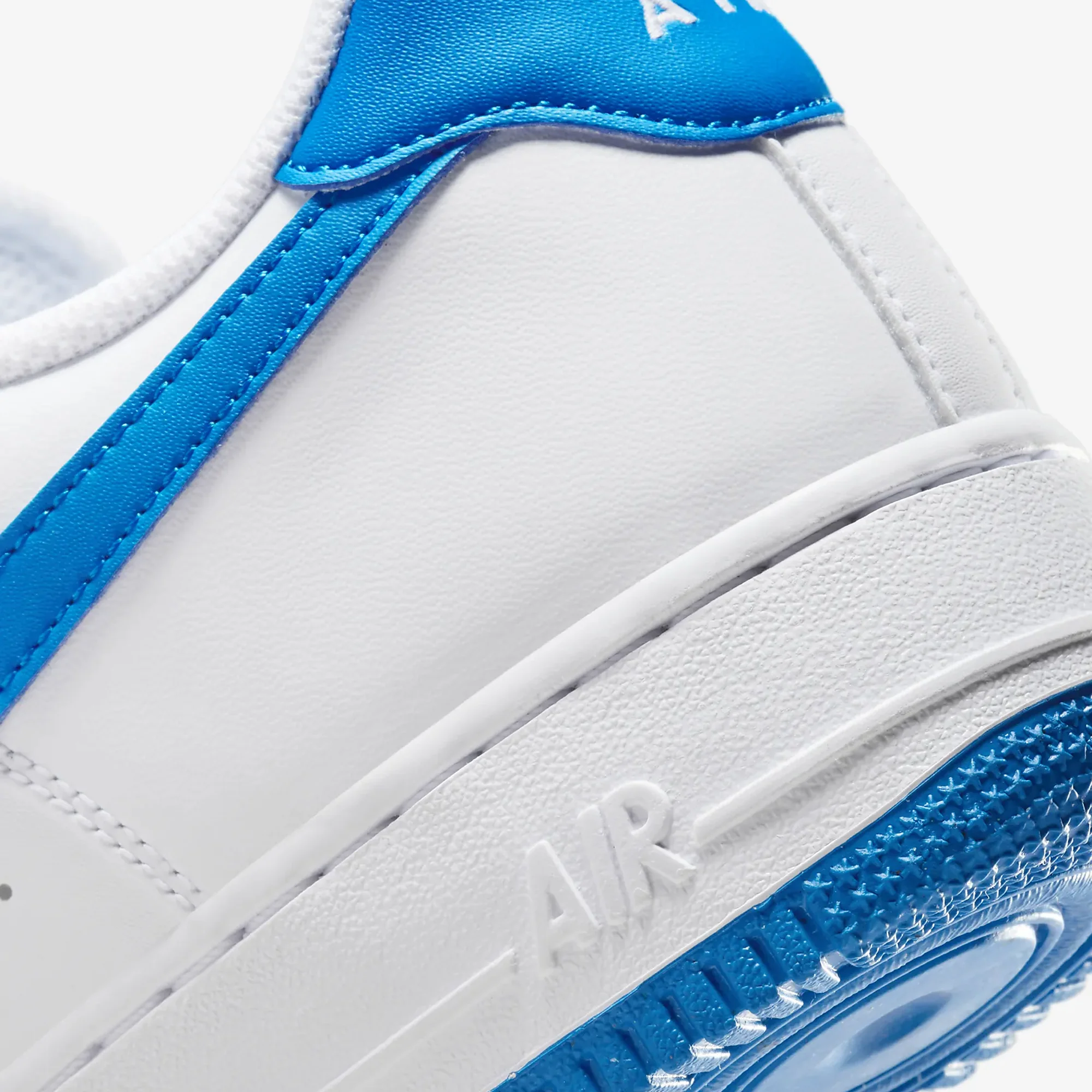 Nike | AIR FORCE 1 '07 { WHITE/PHOTO BLUE-WHITE - Image 5