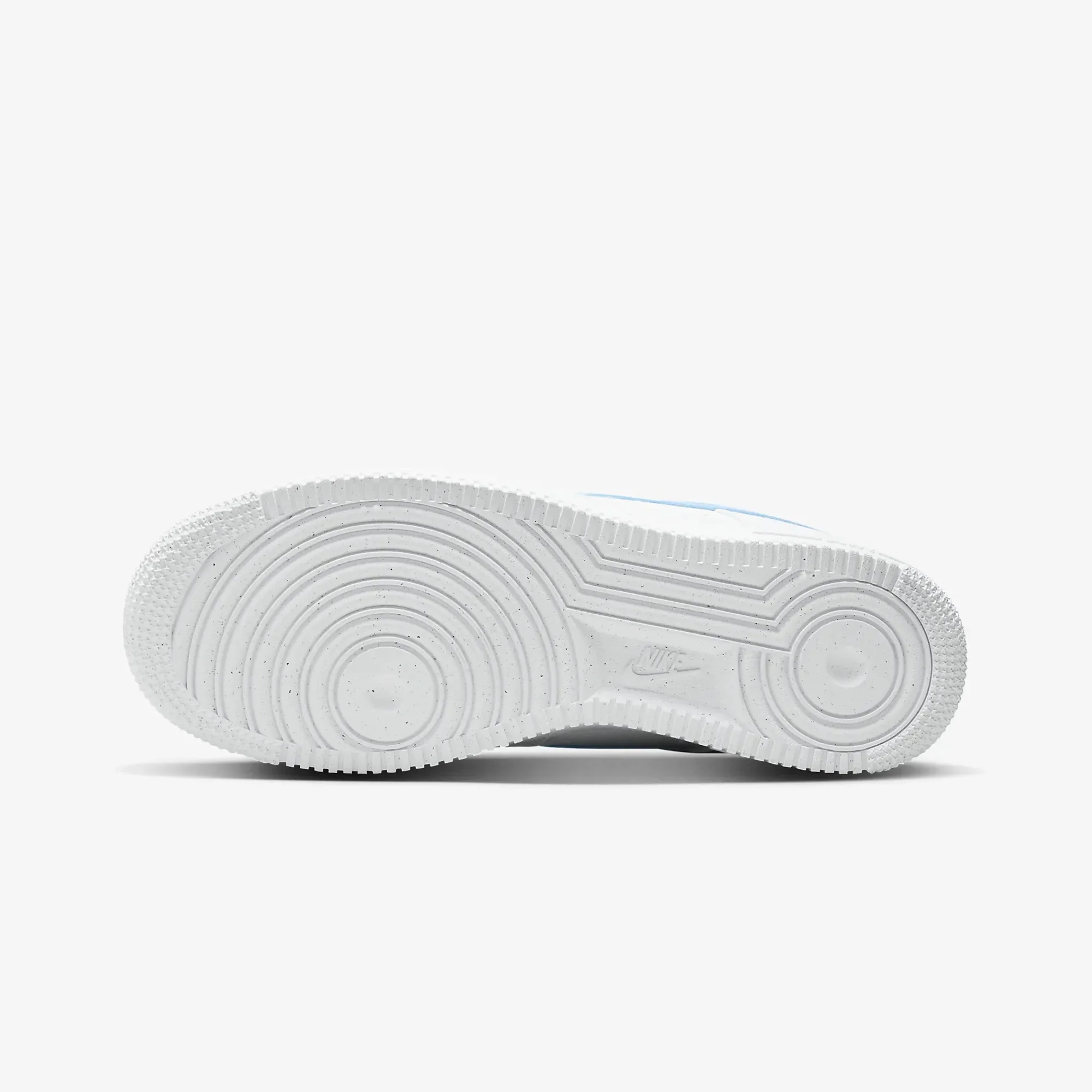 Nike | AIR FORCE 1 '07 { WHITE/UNIVERSITY BLUE-WHITE-VOLT - Image 6