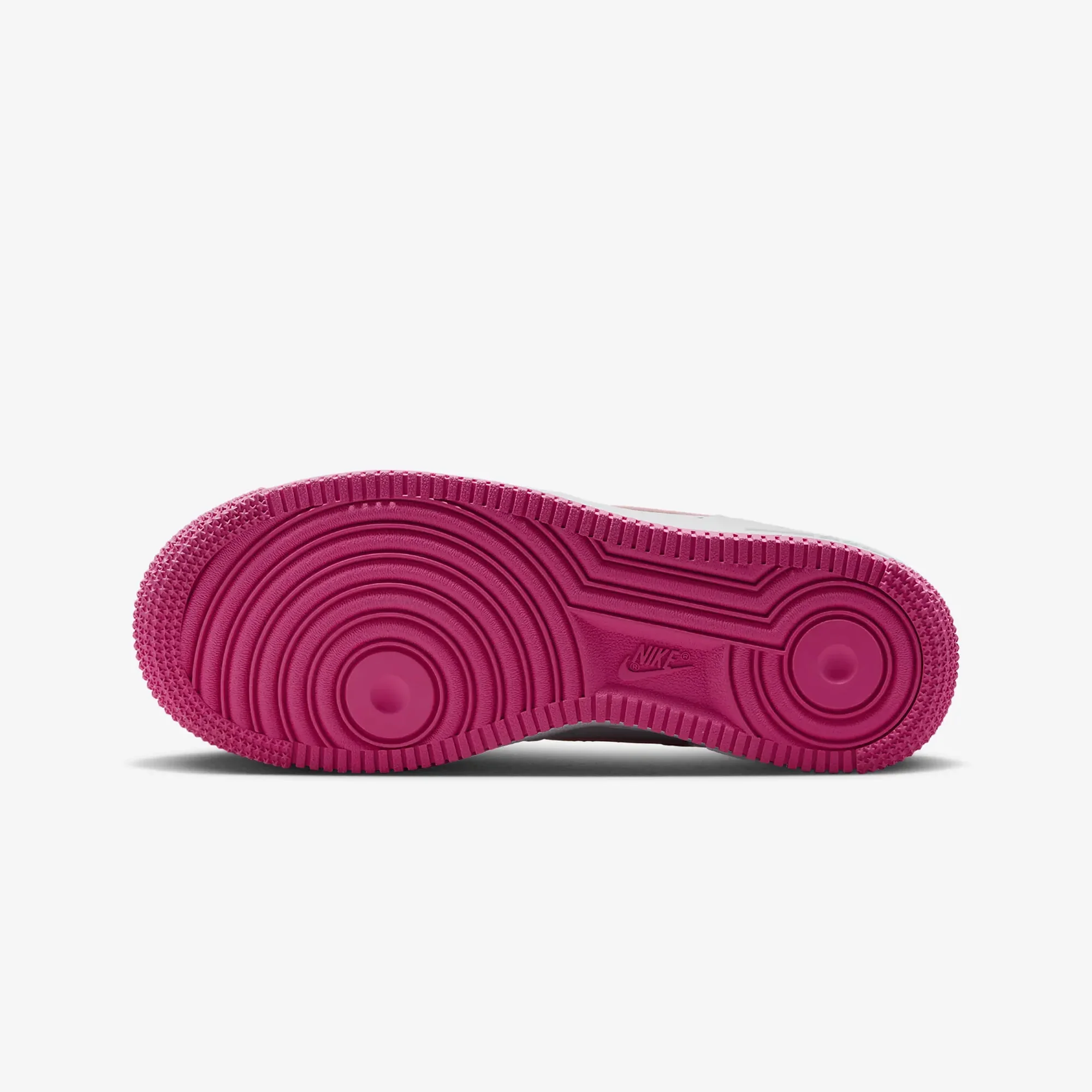 Nike | AIR FORCE 1 (GS) { WHITE/LASER FUCHSIA - Image 6