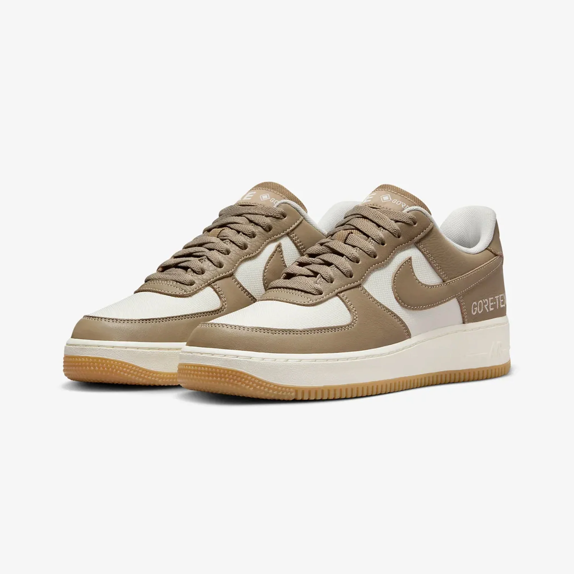 Nike | AIR FORCE 1 GTX { SAIL/KHAKI-SAIL-GUM LIGHT BROWN - Image 2