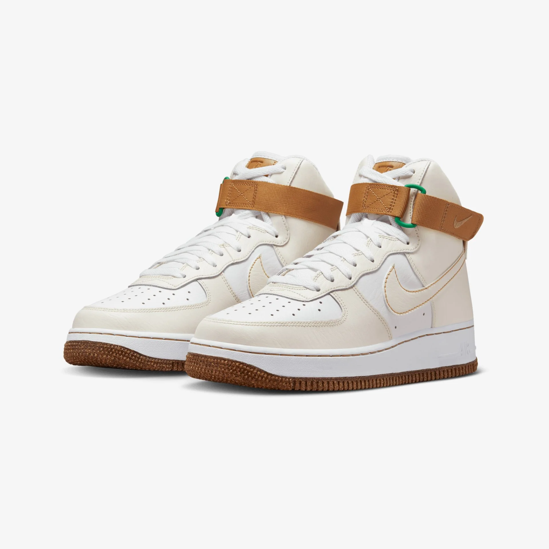 Nike | AIR FORCE 1 HIGH '07 LV8 EMB { PHANTOM/ELEMENTAL GOLD - Image 2
