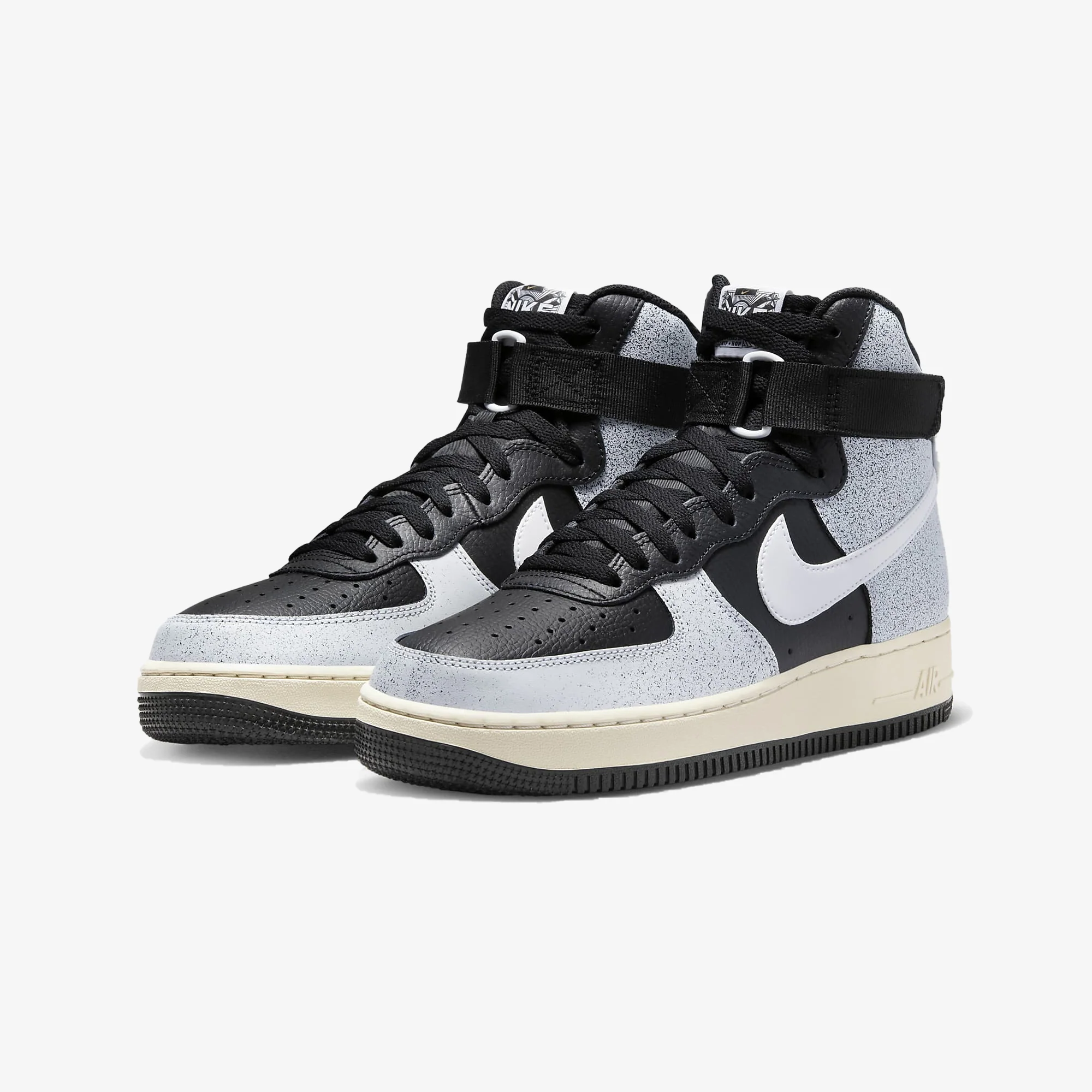 Nike | AIR FORCE 1 HIGH '07 LX { BLACK/BEACH/SMOKE - Image 2