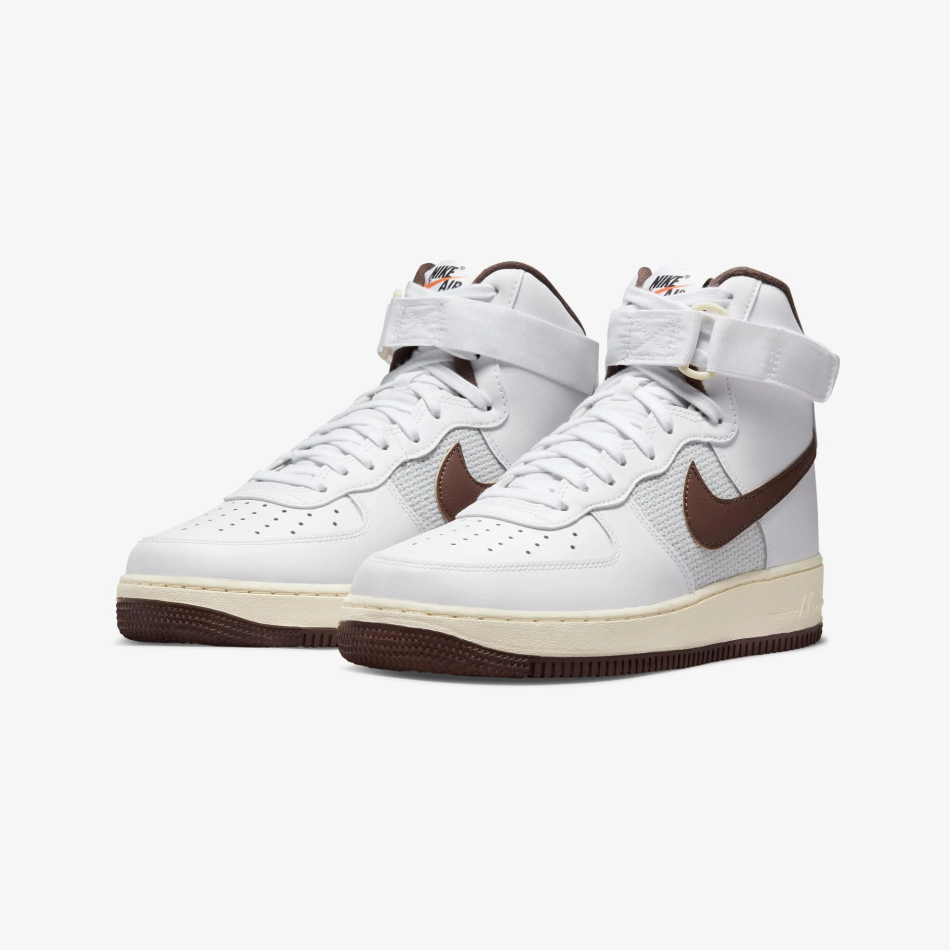 Nike | AIR FORCE 1 HIGH '07 WHITE AND LIGHT CHOCOLATE - Image 2