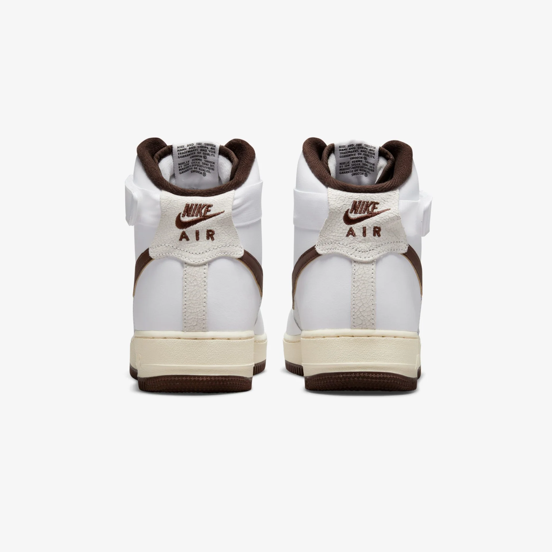 Nike | AIR FORCE 1 HIGH '07 WHITE AND LIGHT CHOCOLATE - Image 3