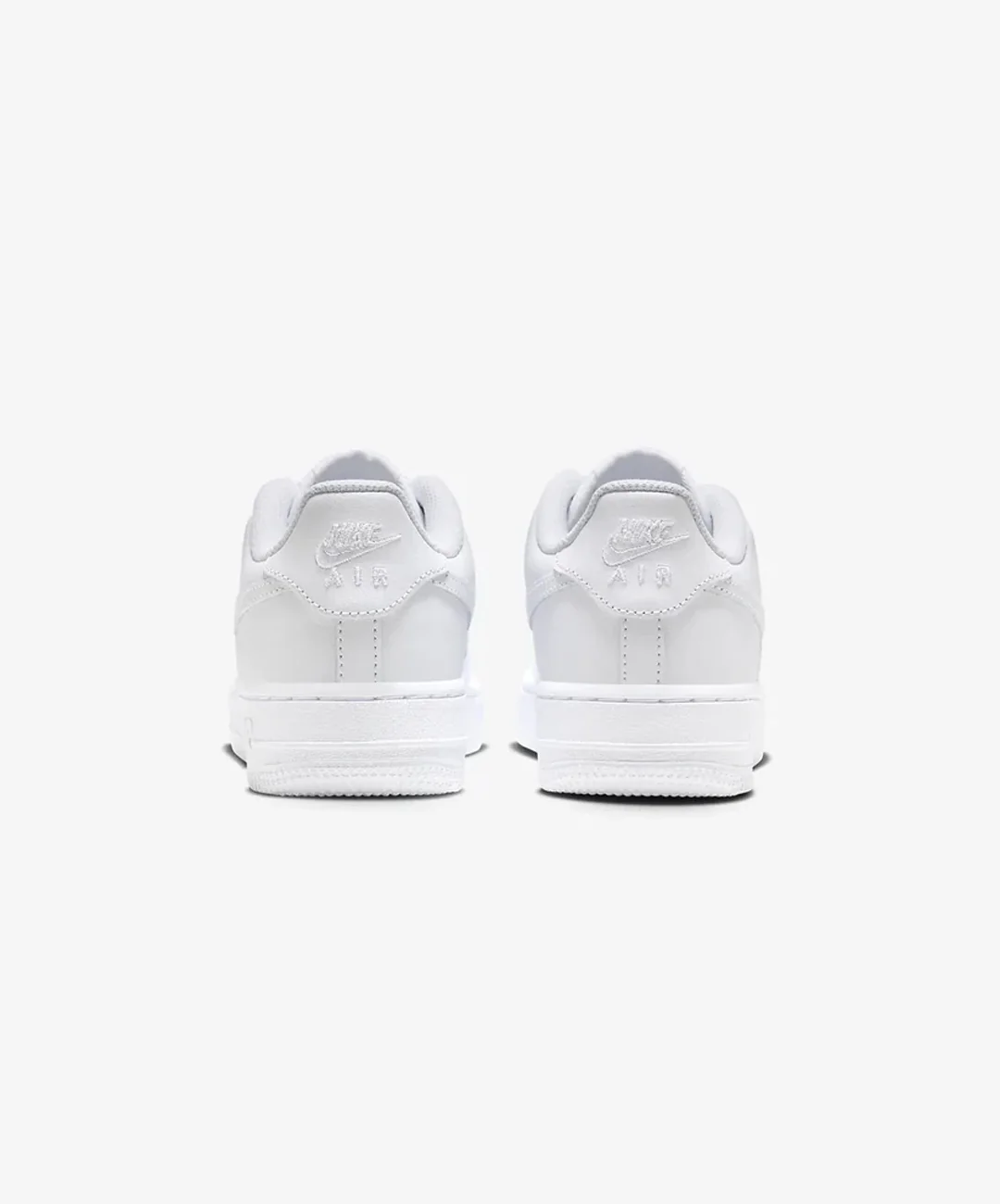 Nike | AIR FORCE 1 LE (GS) "WHITE/WHITE/WHITE" - Image 3