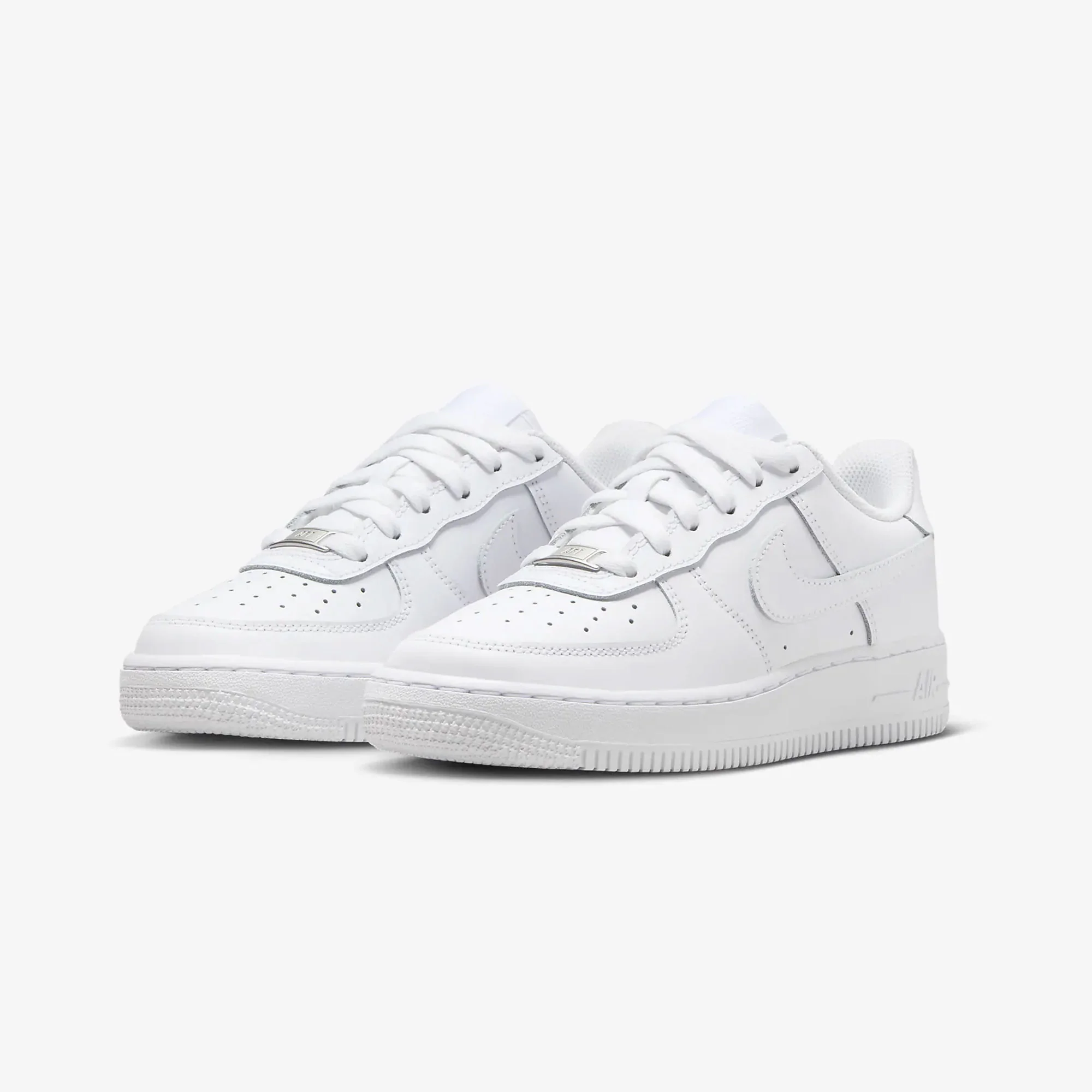 Nike | AIR FORCE 1 LE (GS)  { WHITE/WHITE-WHITE-WHITE - Image 2