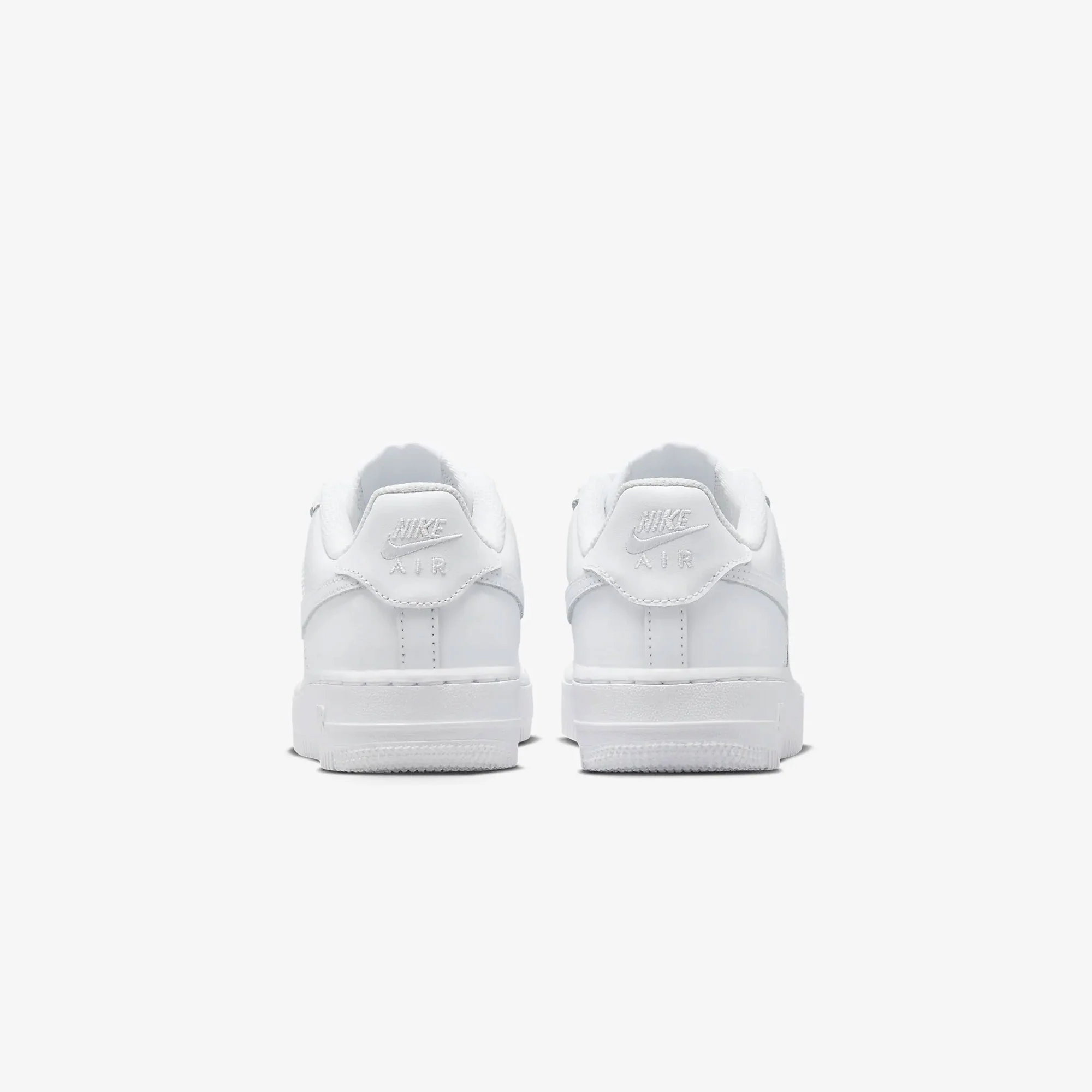 Nike | AIR FORCE 1 LE (GS)  { WHITE/WHITE-WHITE-WHITE - Image 3