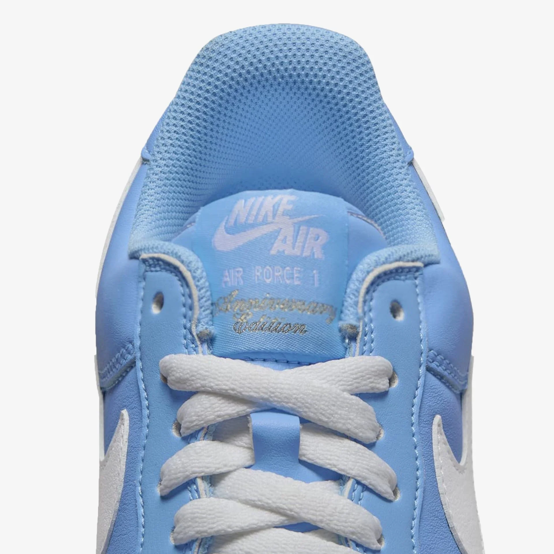 Nike | AIR FORCE 1 LOW RETRO  { UNIVERSITY BLUE/WHITE - Image 4