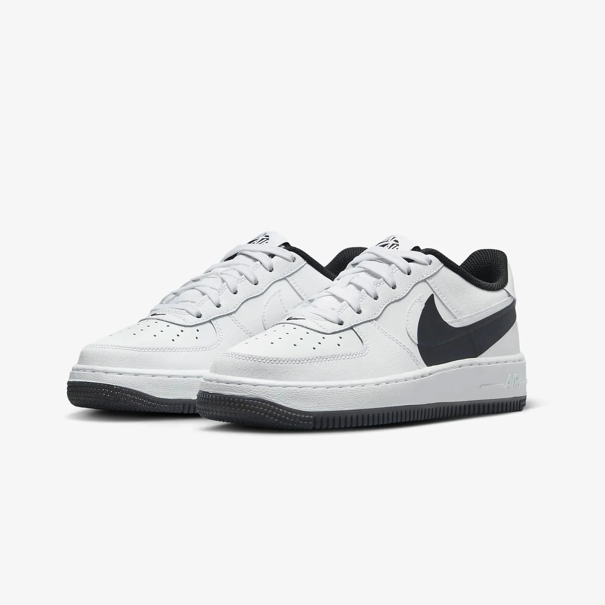 Nike | AIR FORCE 1 'LV8 4 (GS) { WHITE/WHITE-BLACK - Image 2