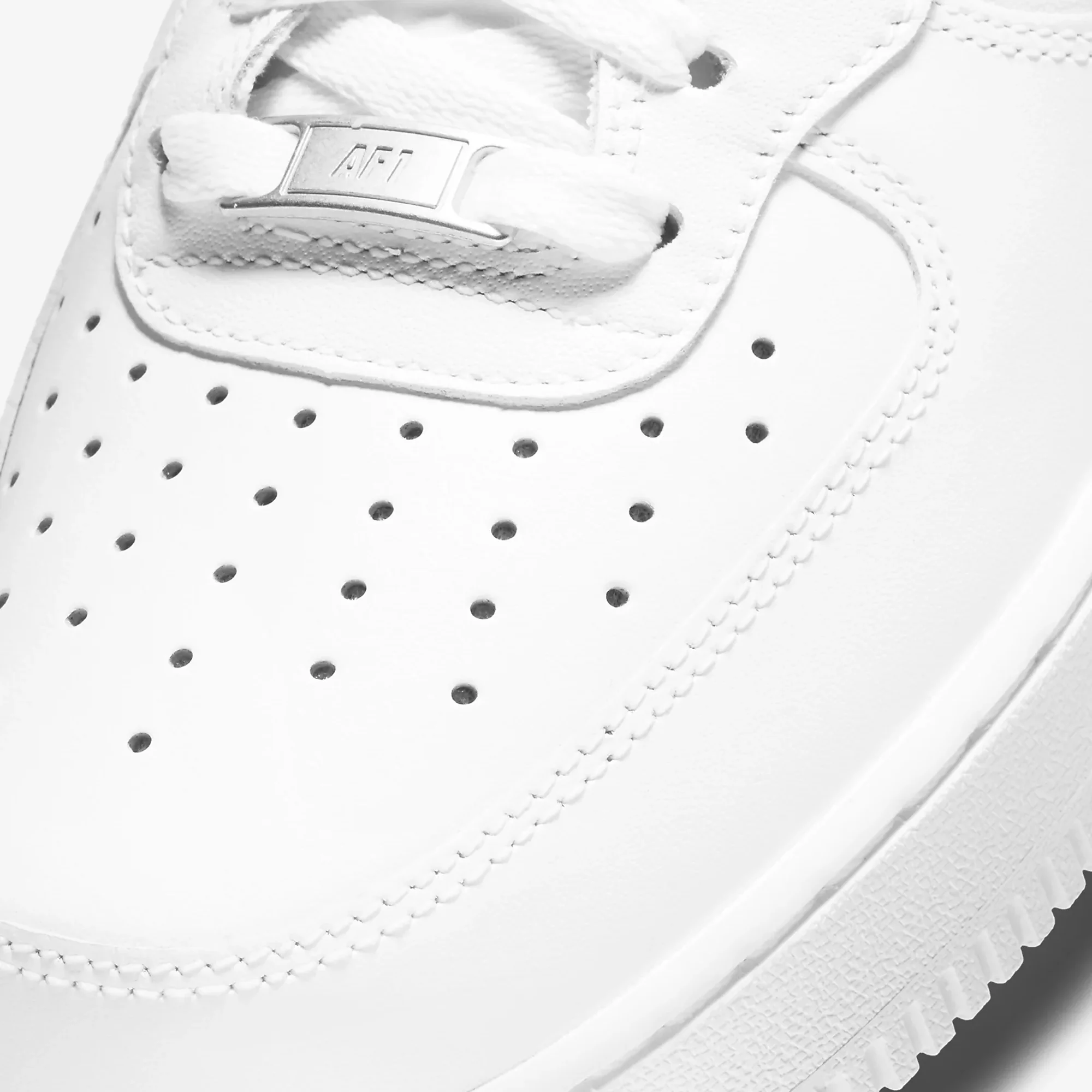 Nike | AIR FORCE 1 MID '07 { WHITE/WHITE - Image 4