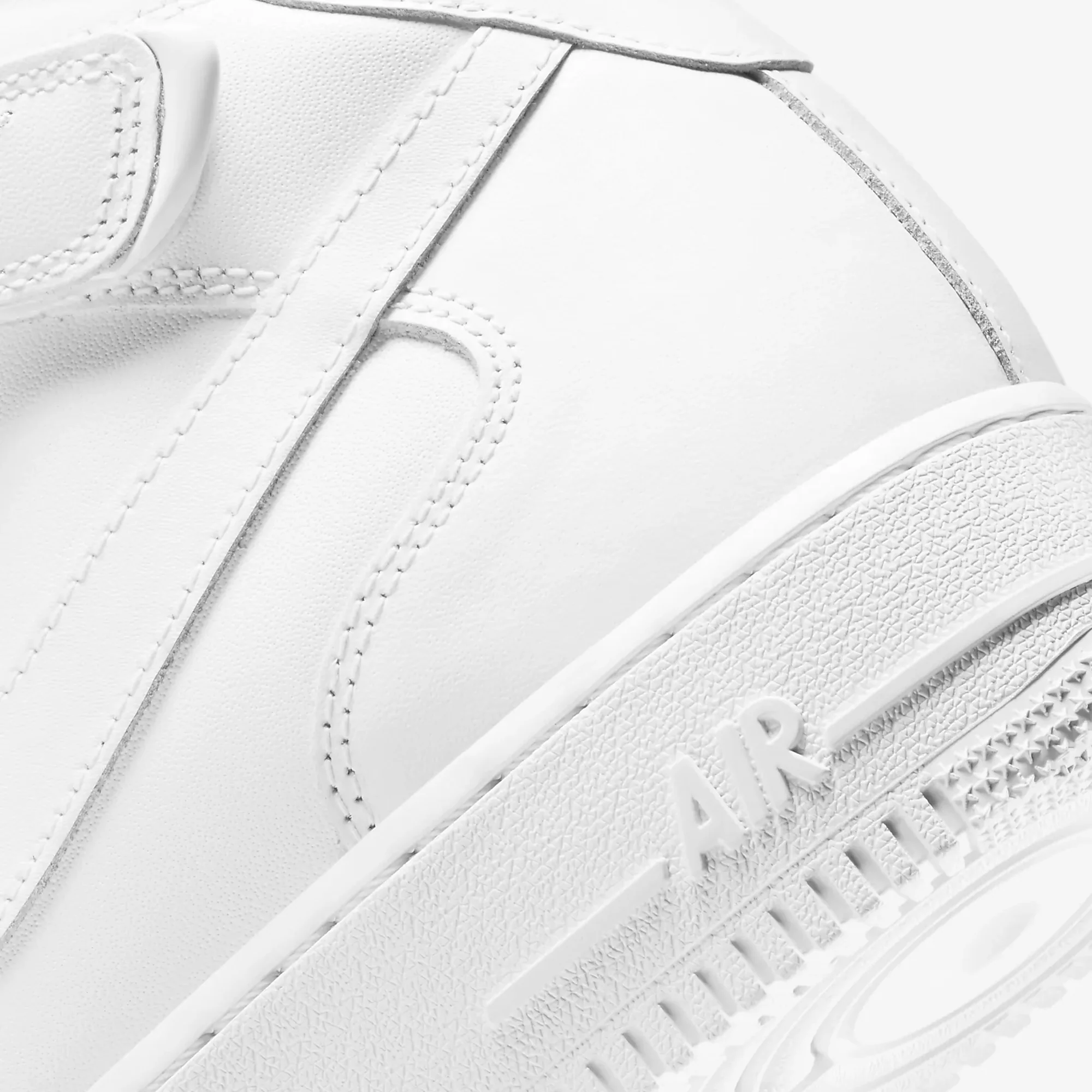 Nike | AIR FORCE 1 MID '07 { WHITE/WHITE - Image 5