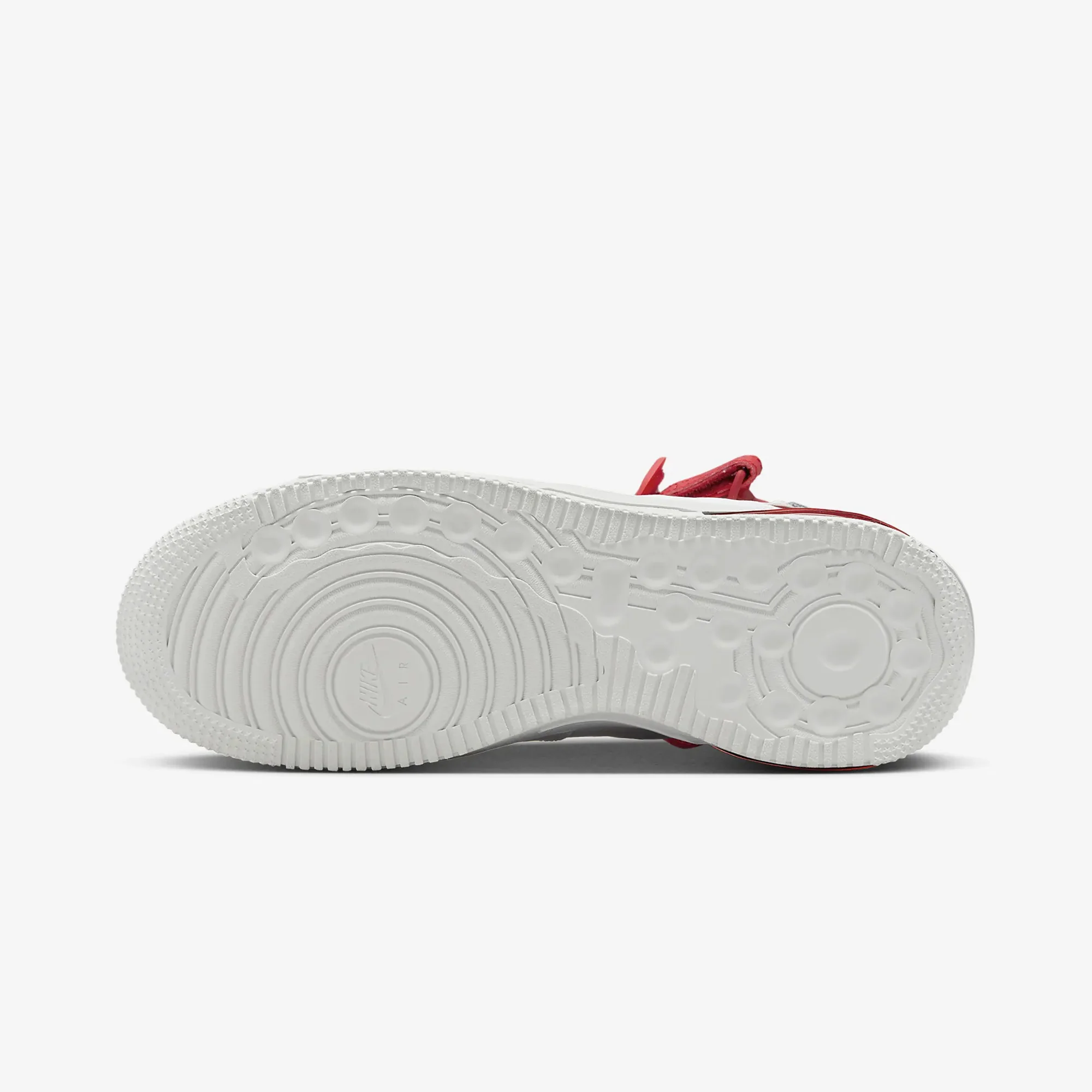 Nike | AIR FORCE 1 MID EVO { SUMMIT WHITE/UNIVERSITY RED-SUMMIT WHITE - Image 6