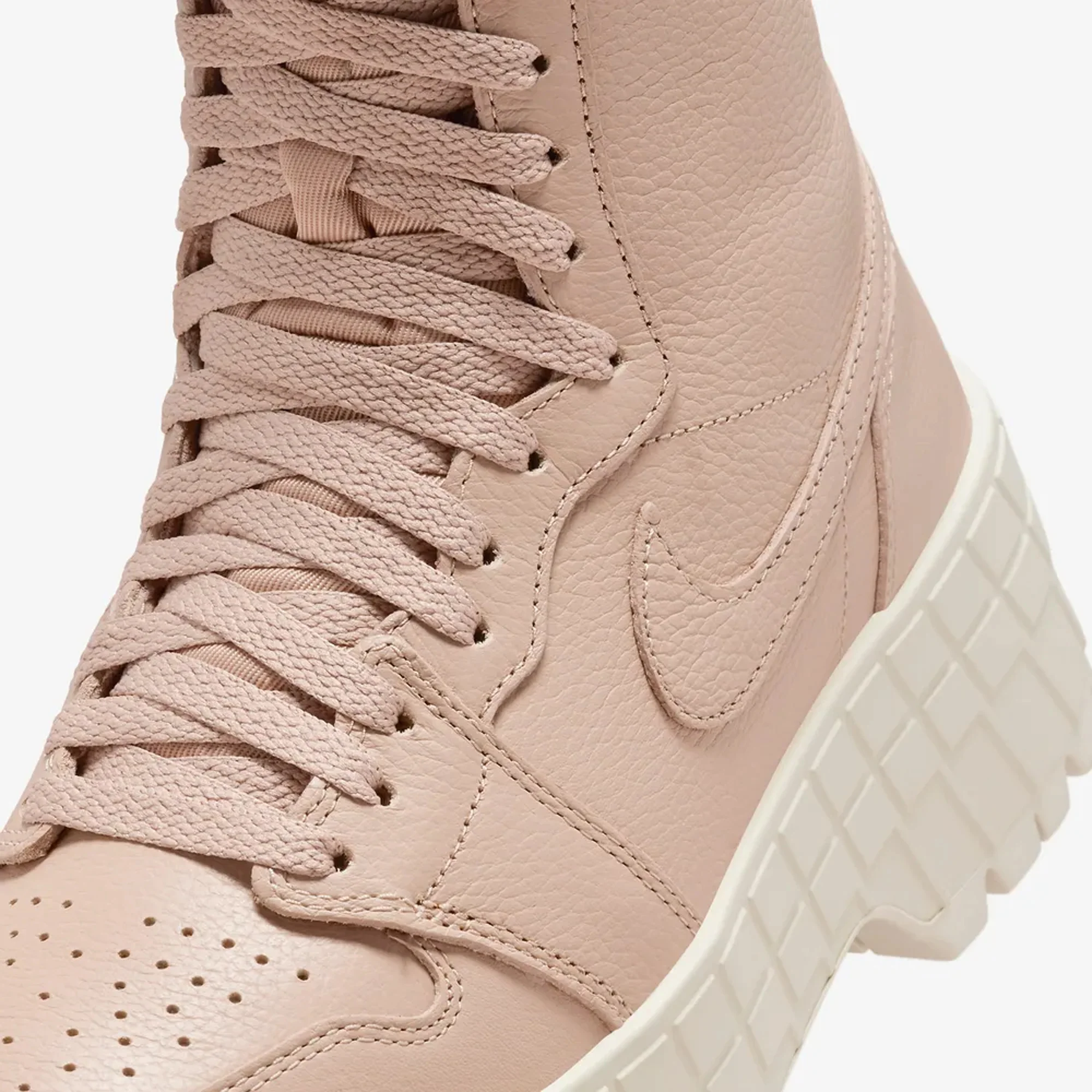 Jordan | AIR JORDAN 1 BROOKLYN { LEGEND MD BROWN/LT OREWOOD BRN - Image 4