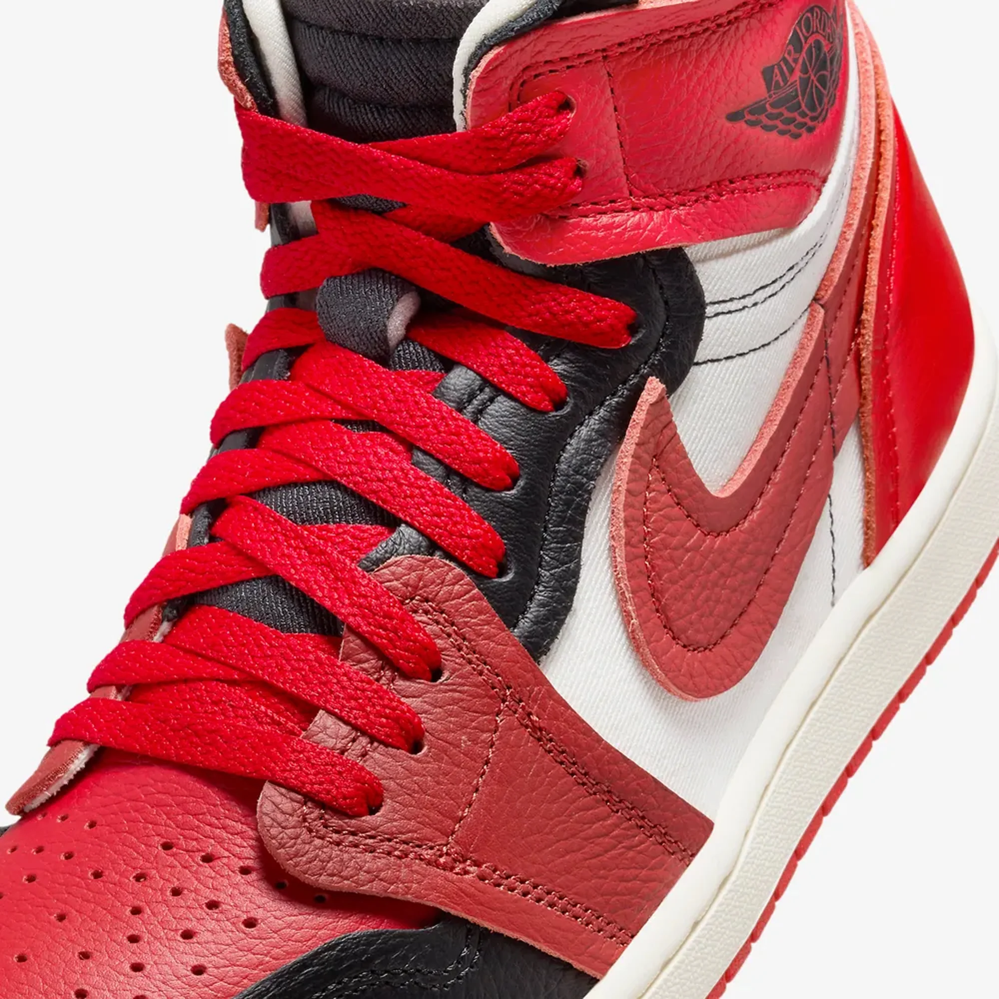 Jordan | AIR JORDAN 1 HIGH METHOD OF MAKE { SPORT RED/DUNE RED-BLACK-SAIL - Image 4