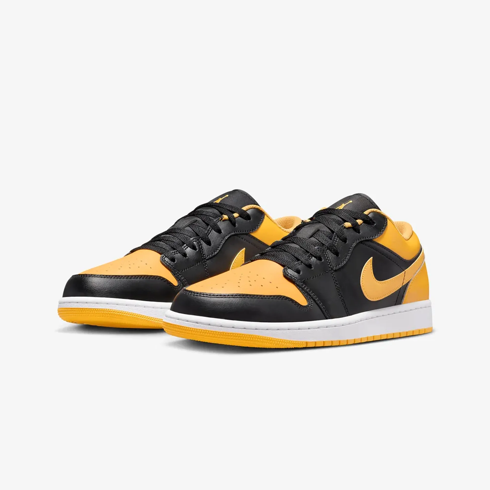 Jordan | AIR JORDAN 1 LOW { BLACK/YELLOW OCHRE-WHITE - Image 2