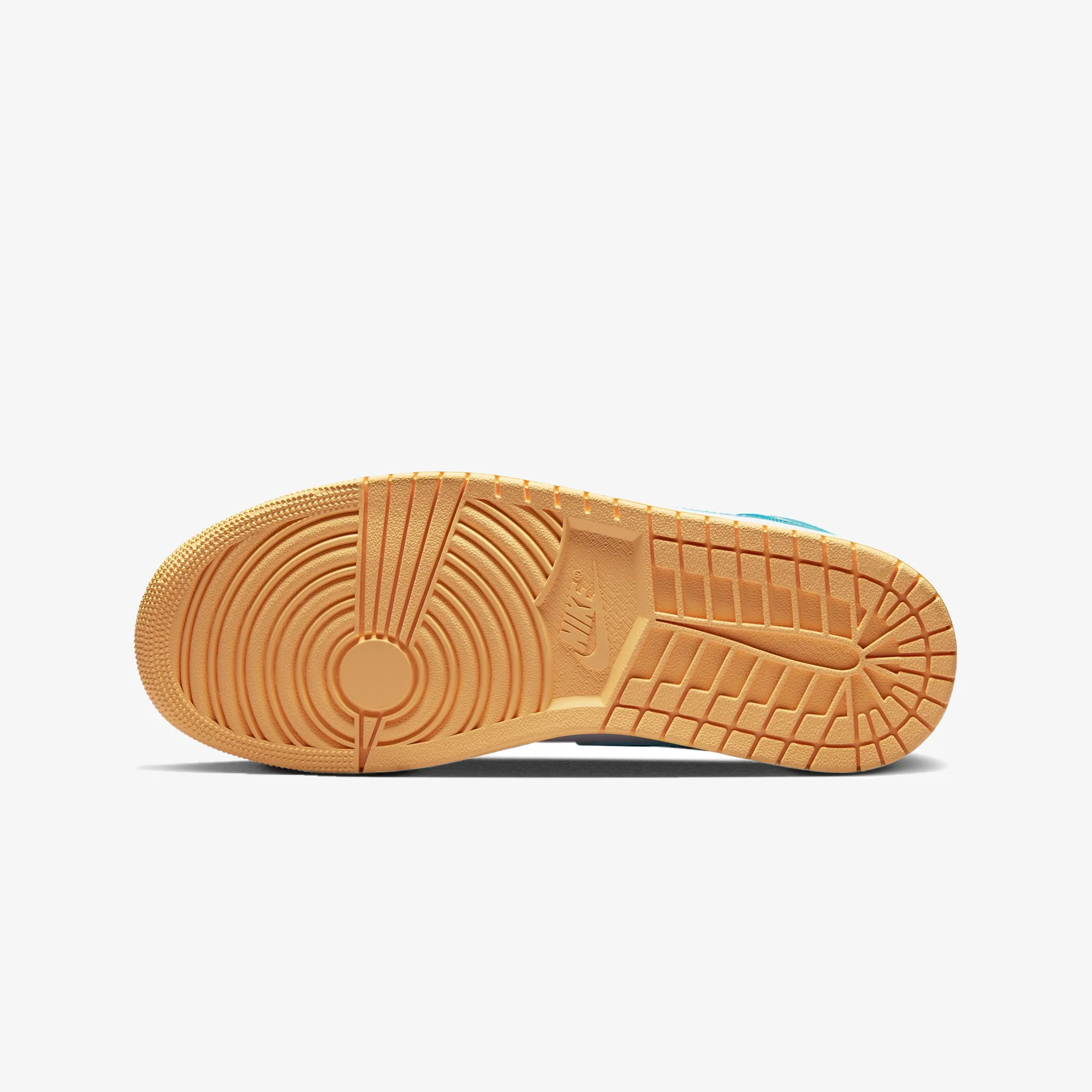 Jordan | AIR JORDAN 1 MID { AQUATONE/CELESTIAL GOLD-WHITE - Image 6
