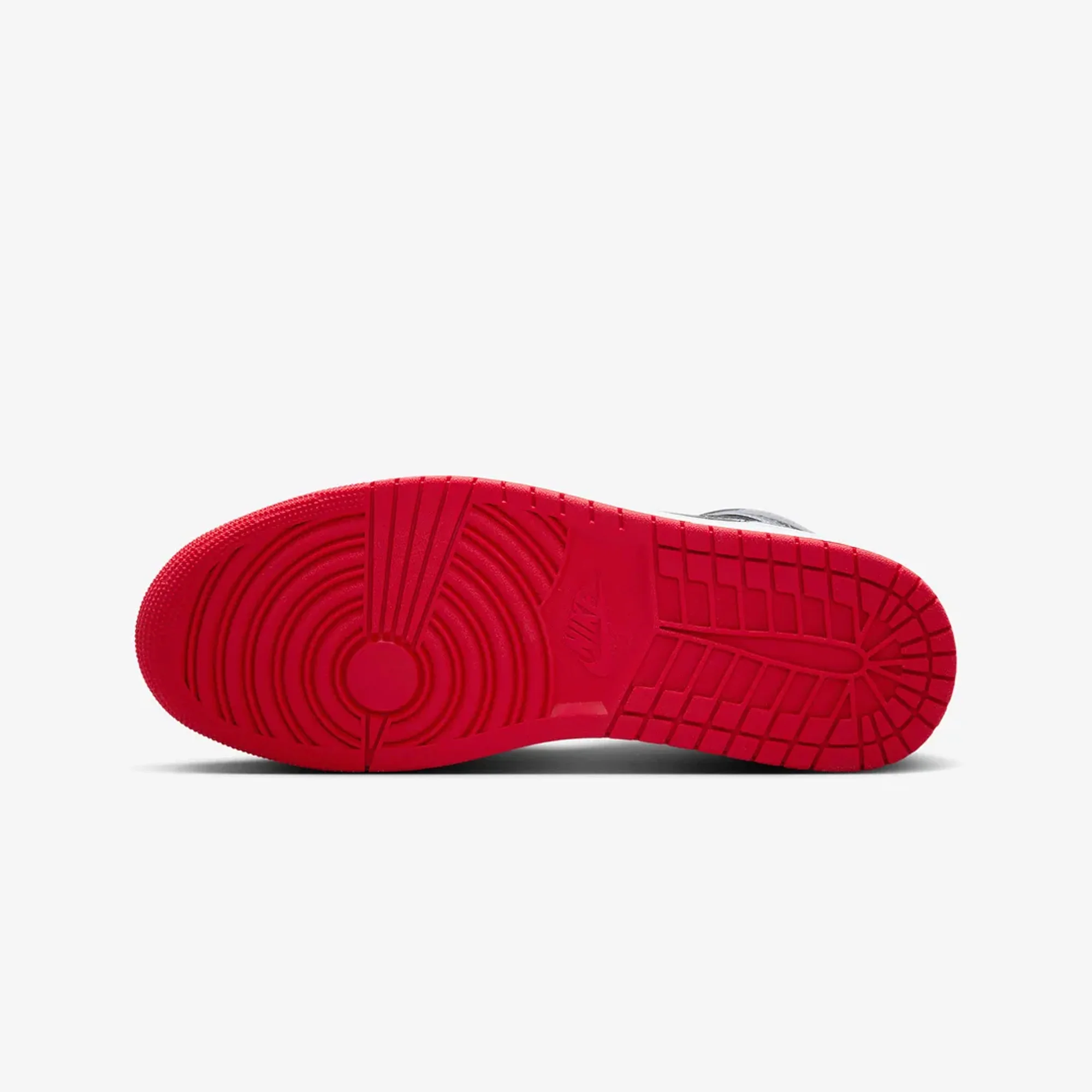 Jordan | AIR JORDAN 1 MID { BLACK/CEMENT GREY-FIRE RED-WHITE - Image 6