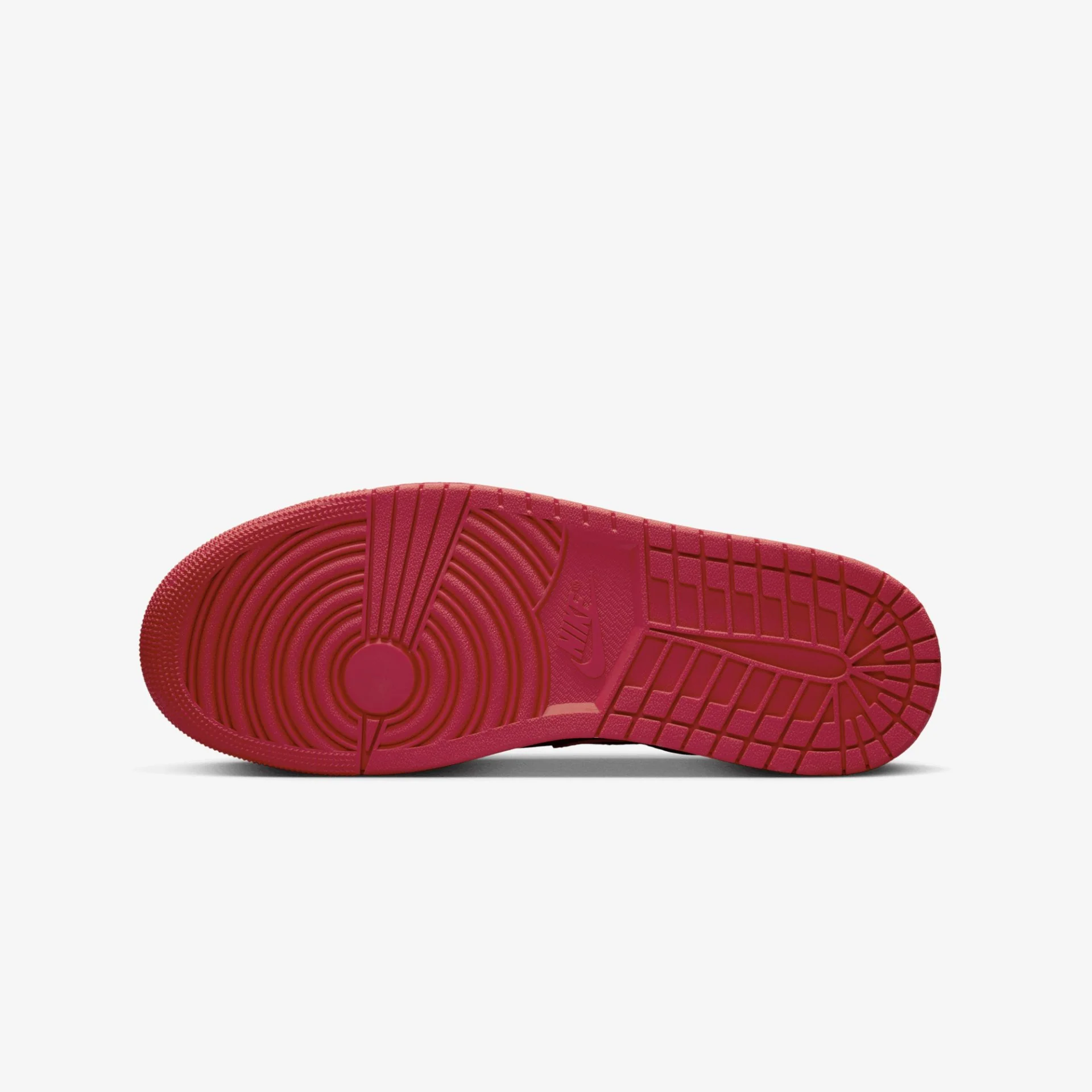 Jordan | AIR JORDAN 1 MID { BLACK/FIRE RED-WHITE - Image 6