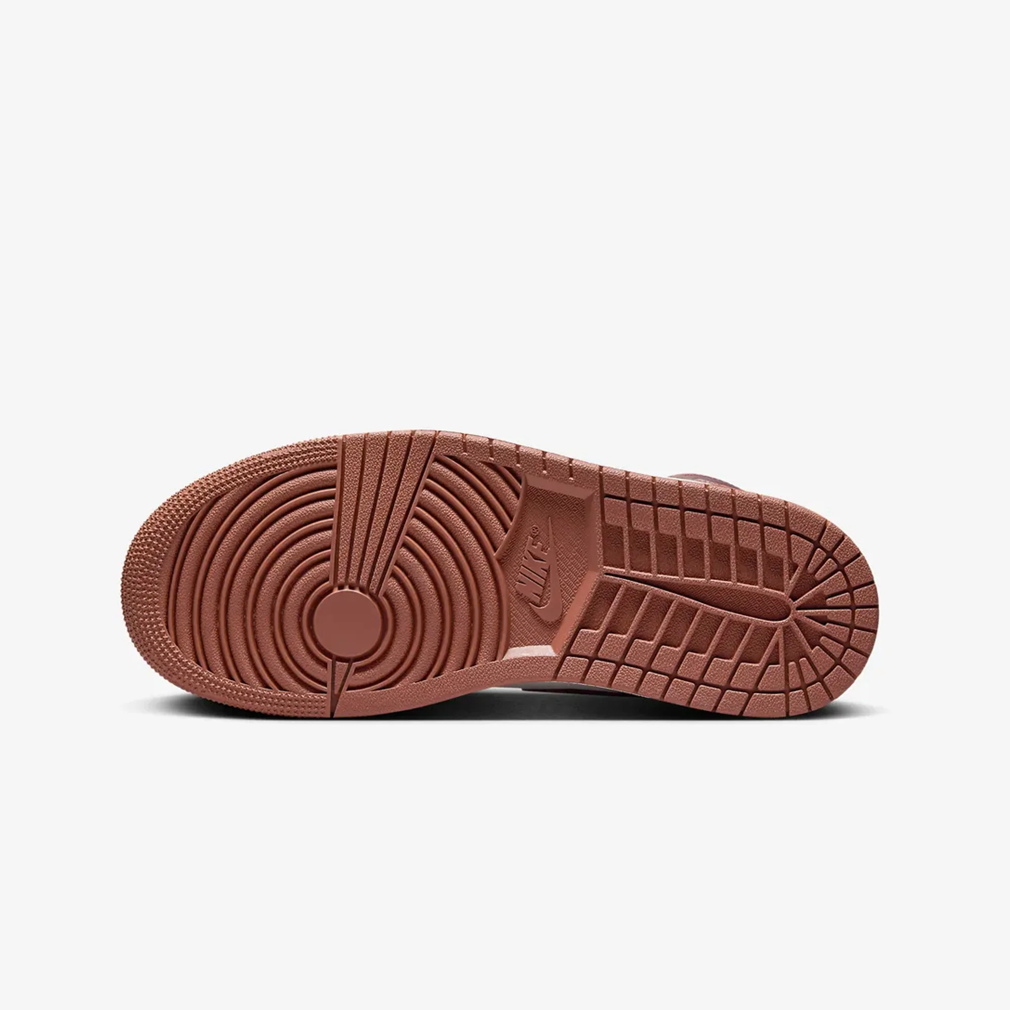 Jordan | AIR JORDAN 1 MID { DUSTY PEACH/NIGHT MAROON-SAIL-WHITE - Image 6