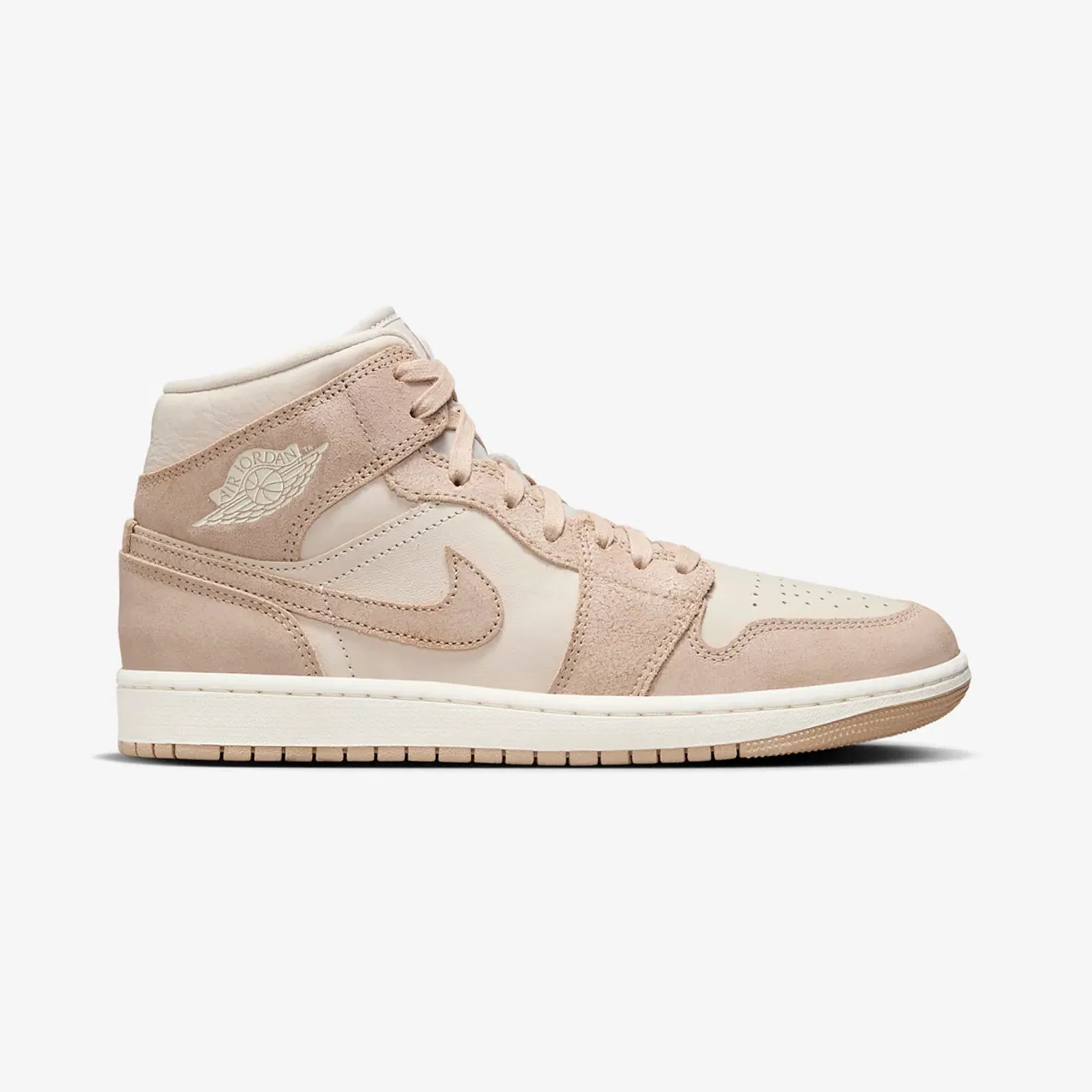 Jordan | AIR JORDAN 1 MID SE { LEGEND LT BROWN/LEGEND MD BROWN-SAIL