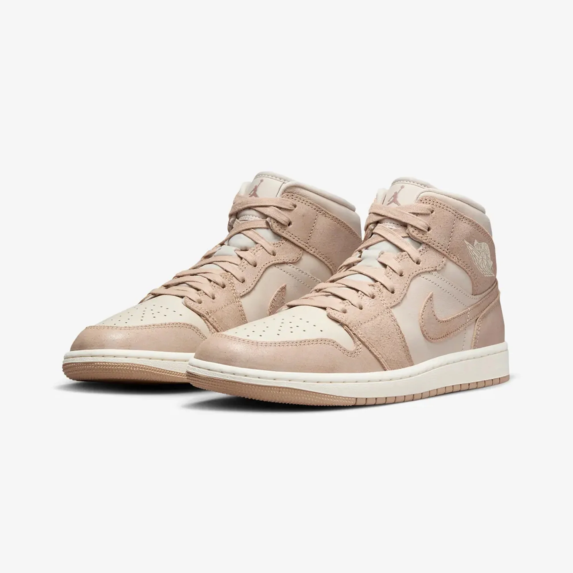 Jordan | AIR JORDAN 1 MID SE { LEGEND LT BROWN/LEGEND MD BROWN-SAIL - Image 2