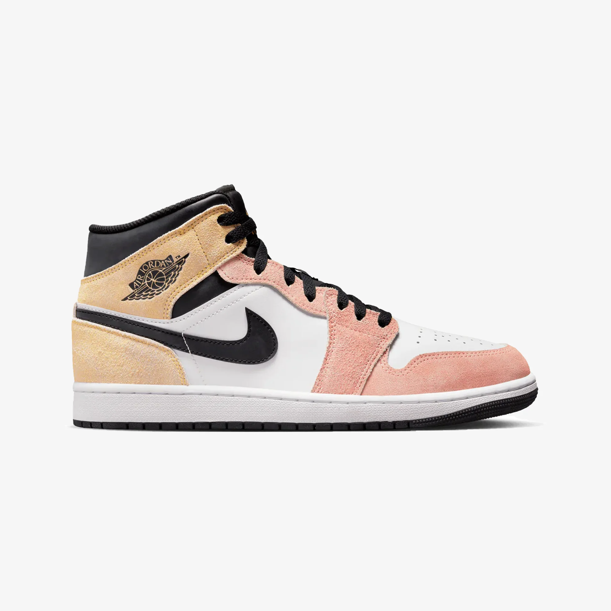 Jordan | AIR JORDAN 1 MID SE { MAGIC EMBER/SUNDIAL-WHITE-BLACK