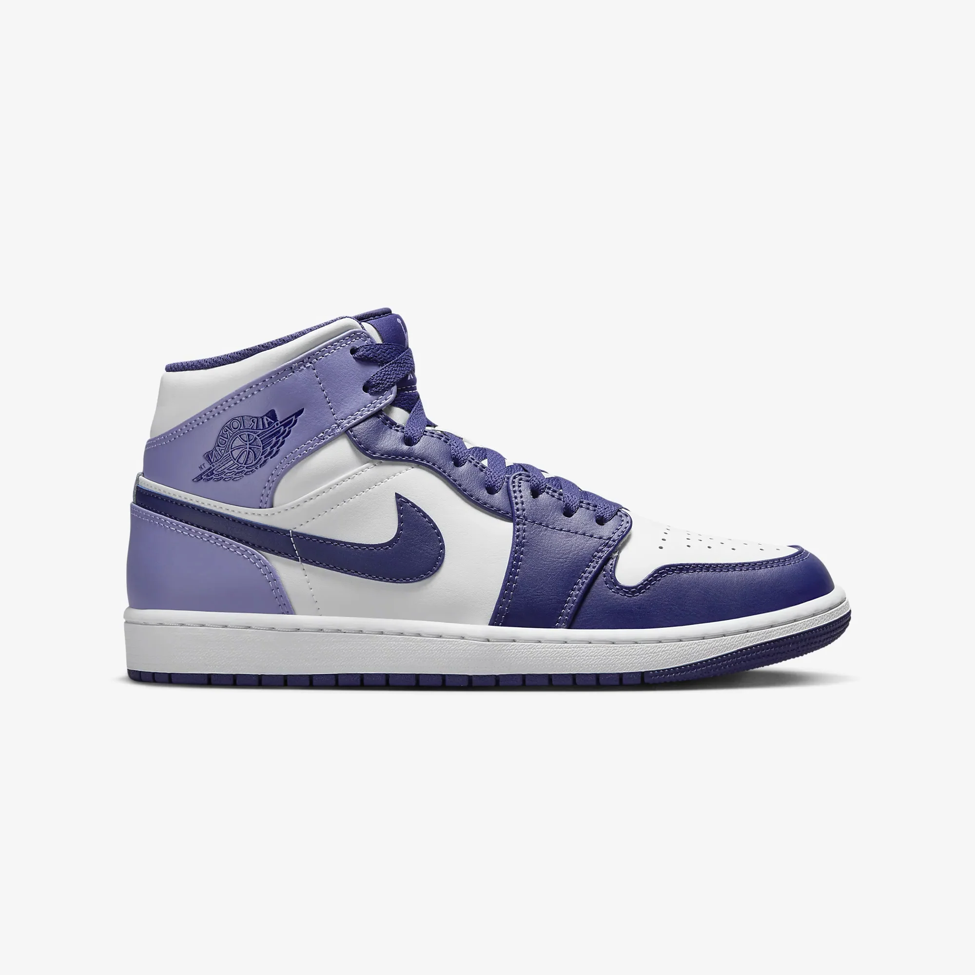 Jordan | AIR JORDAN 1 MID { SKY J PURPLE/SKY J PURPLE-WHITE