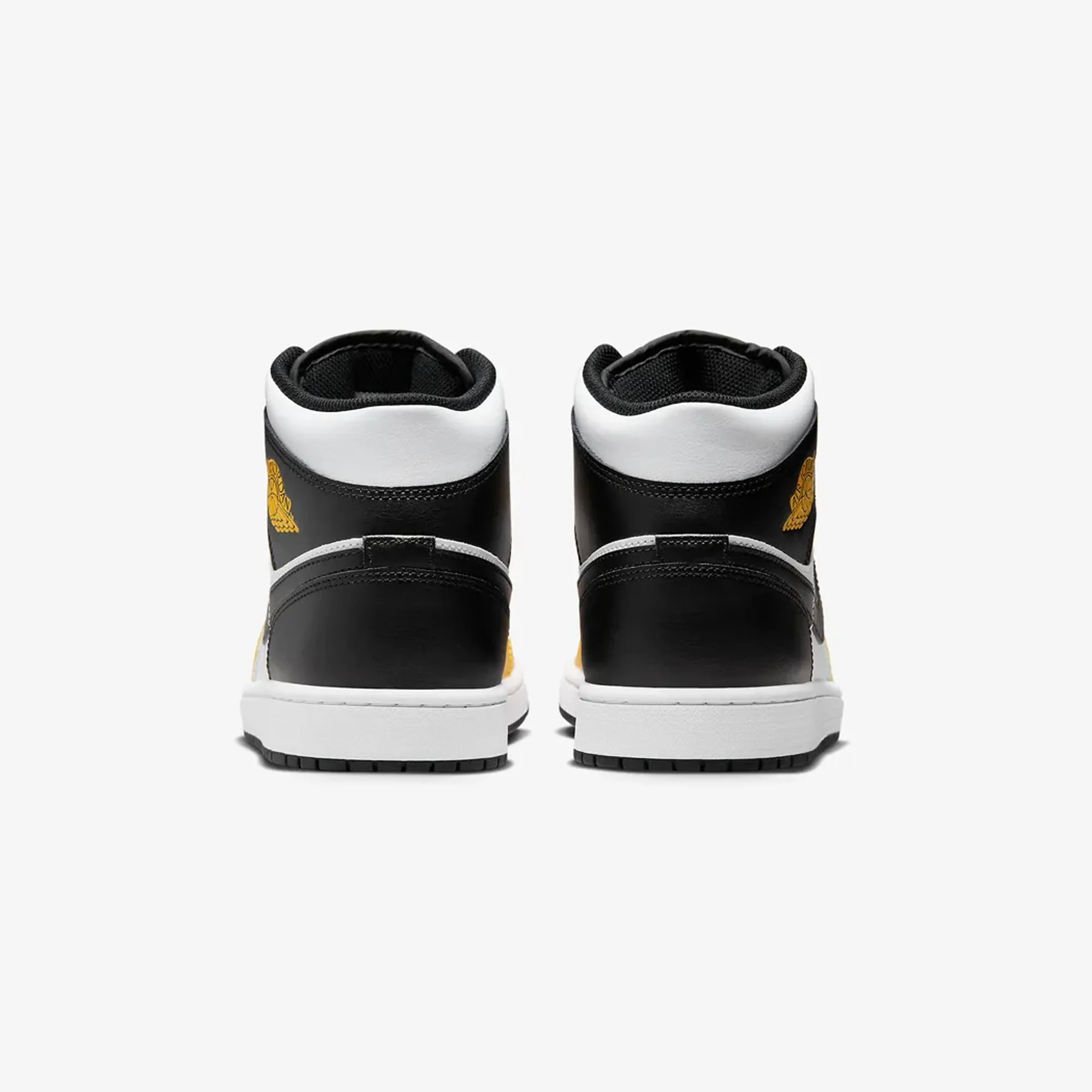Jordan | AIR JORDAN 1 MID { YELLOW OCHRE/BLACK-WHITE-YELLOW OCHRE - Image 3