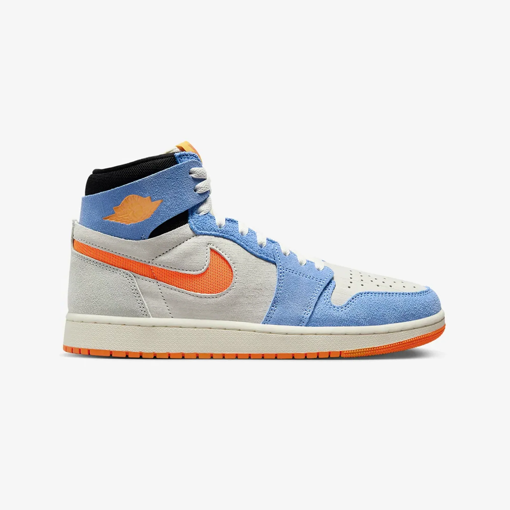 Jordan | AIR JORDAN 1 ZOOM CMFT 2 { SAIL/ALPHA ORANGE-ROYAL PULSE