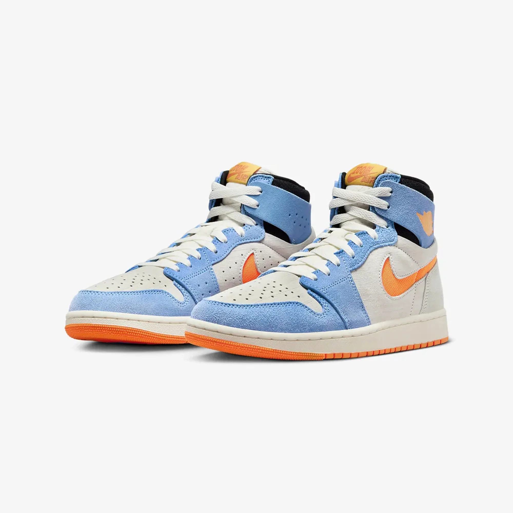 Jordan | AIR JORDAN 1 ZOOM CMFT 2 { SAIL/ALPHA ORANGE-ROYAL PULSE - Image 2