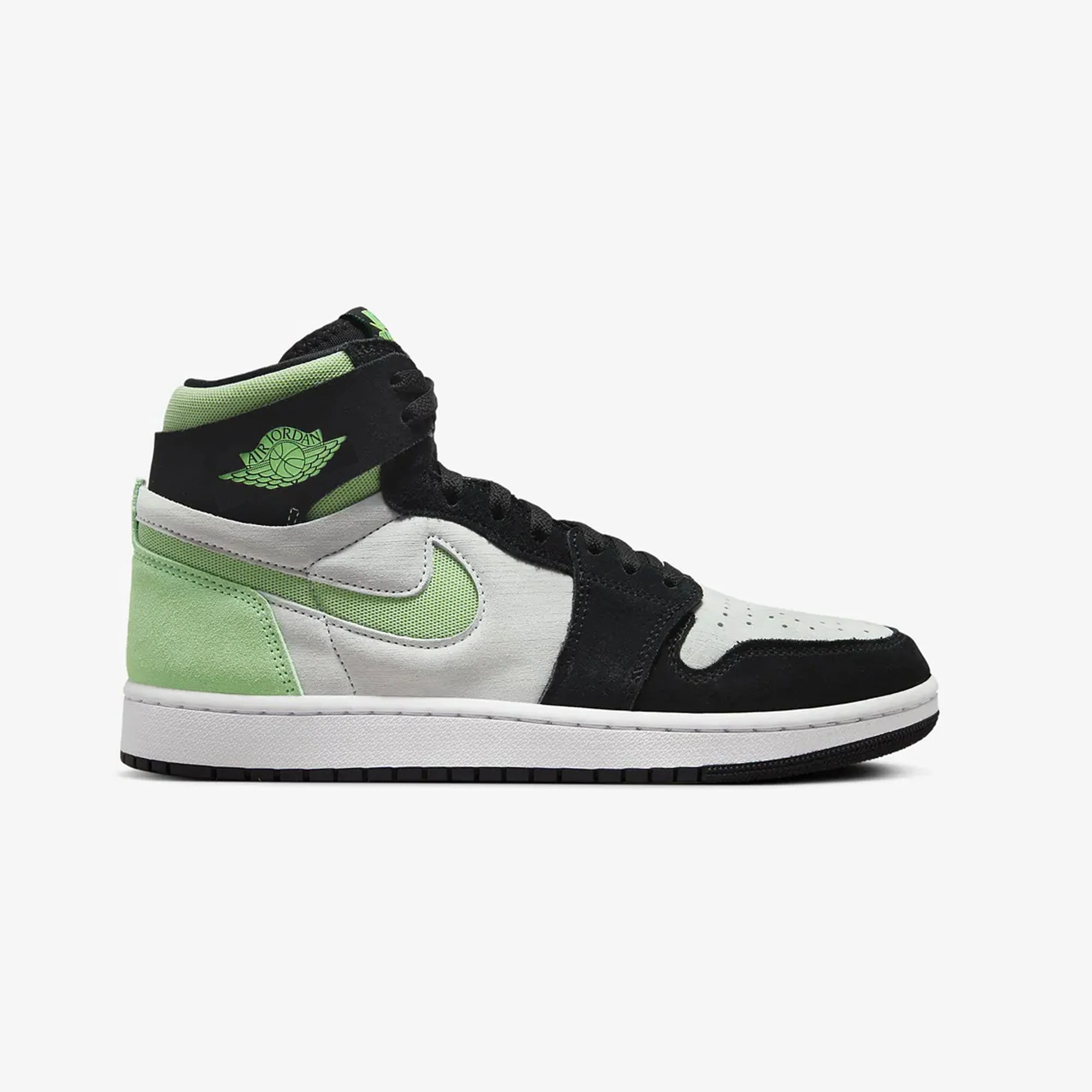 Jordan | AIR JORDAN 1 ZOOM CMFT 2 { WHITE/BLACK/HONEYDEW/GREEN