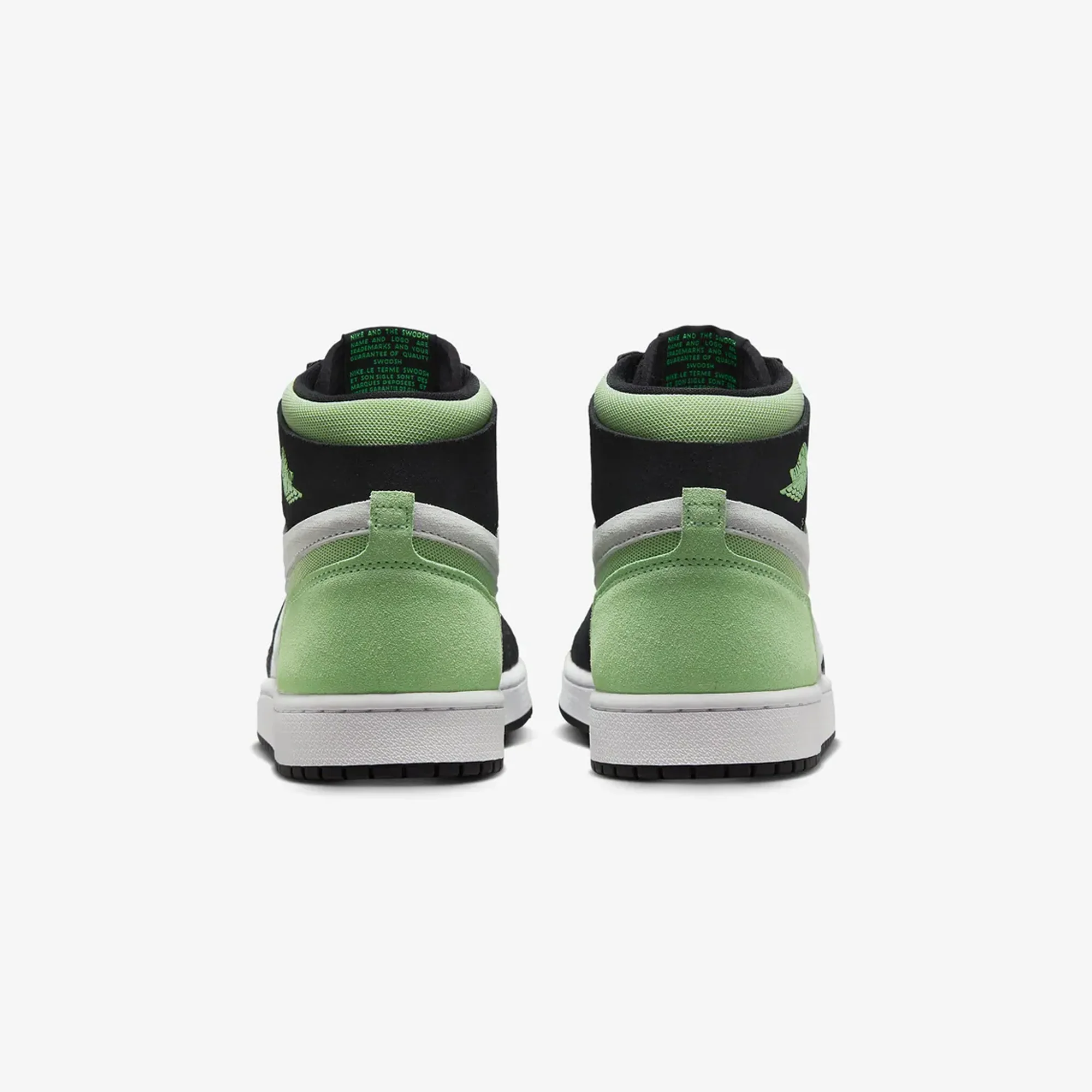 Jordan | AIR JORDAN 1 ZOOM CMFT 2 { WHITE/BLACK/HONEYDEW/GREEN - Image 3
