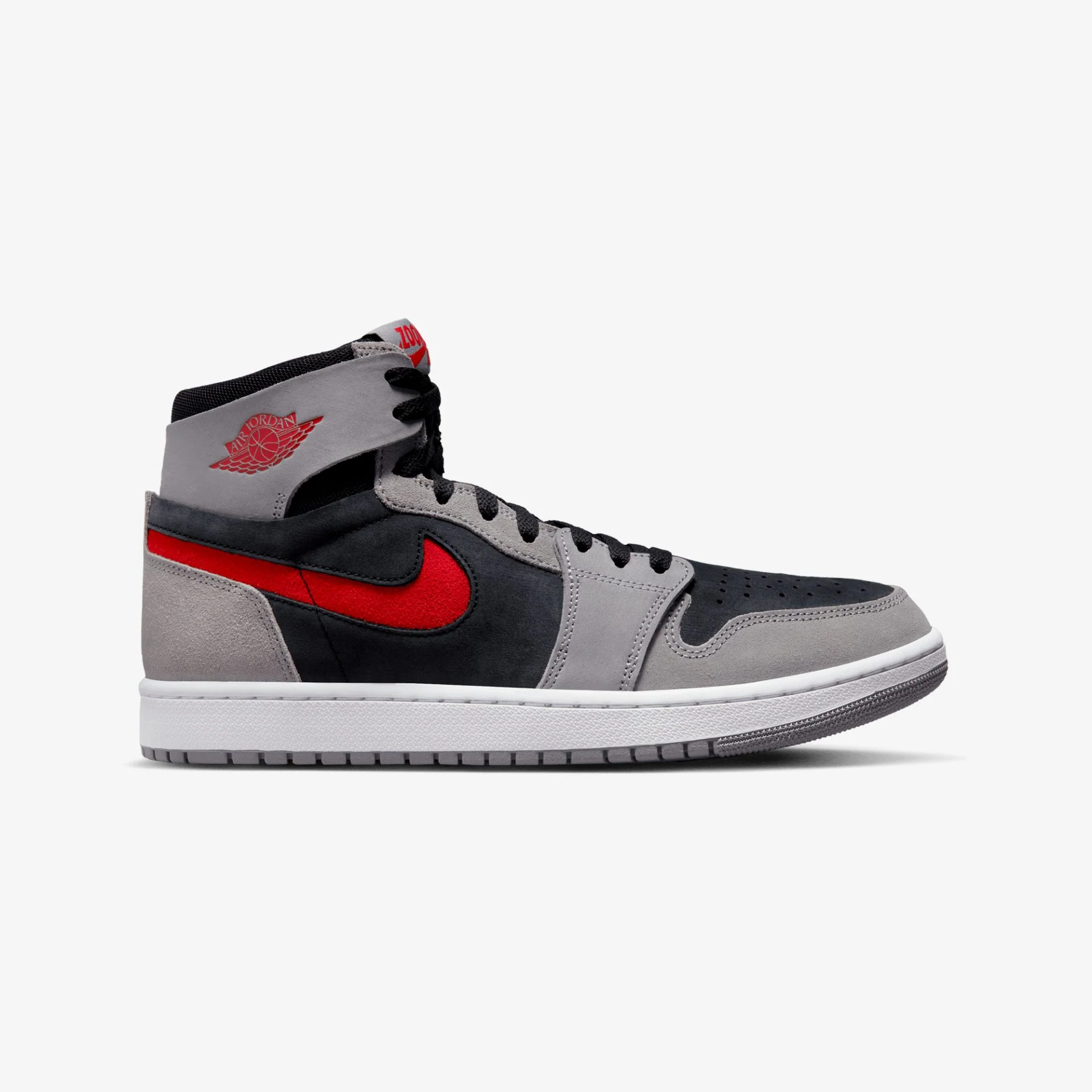 Jordan | AIR JORDAN 1 ZOOM COMFORT 2 { BLACK/FIRE RED-CEMENT GREY-WHITE