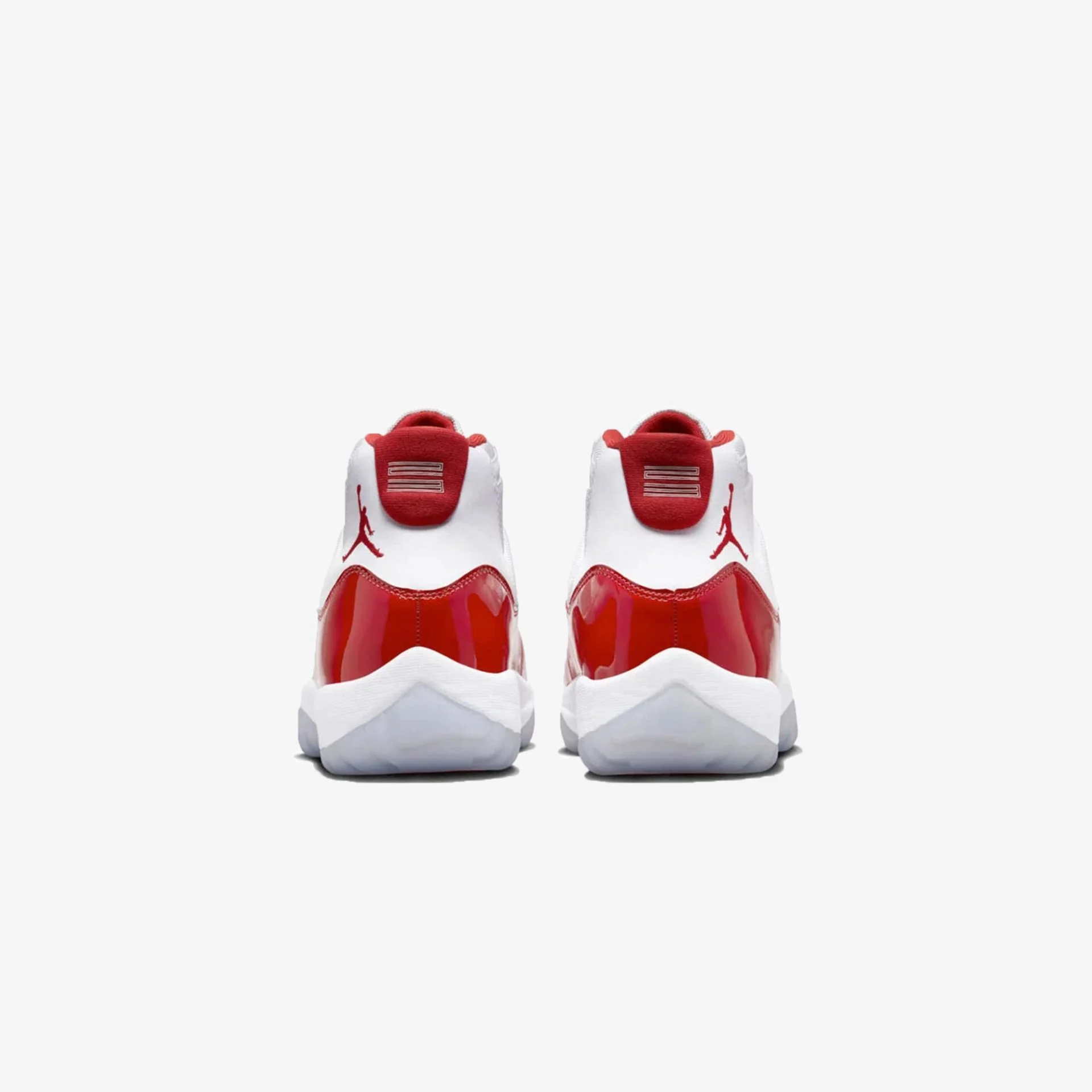 Jordan | AIR JORDAN 11 RETRO { WHITE/VARSITY RED-BLACK - Image 3