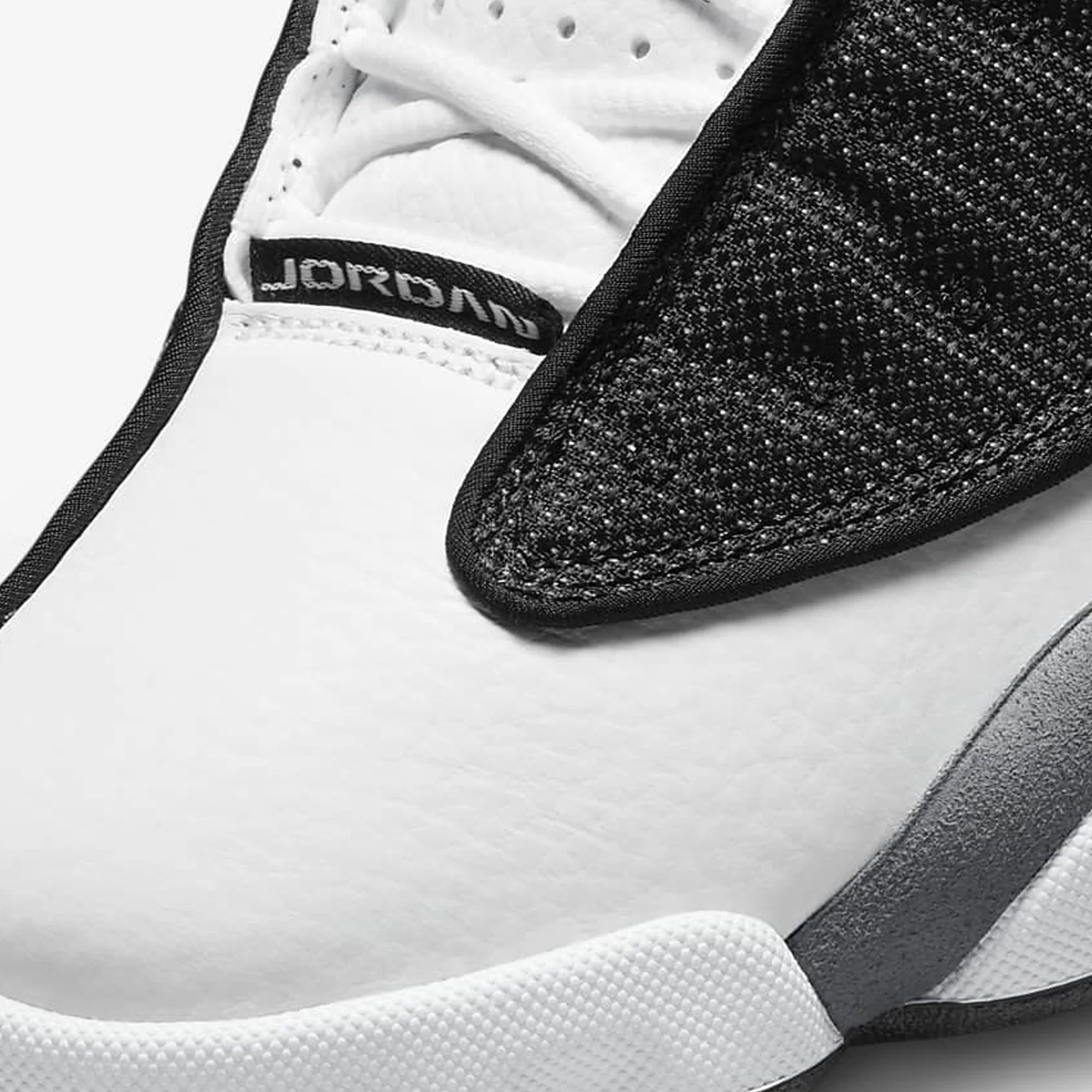 Jordan | AIR JORDAN 13 RETRO { BLACK/UNIVERSITY RED-FLINT GREY-WHITE - Image 5