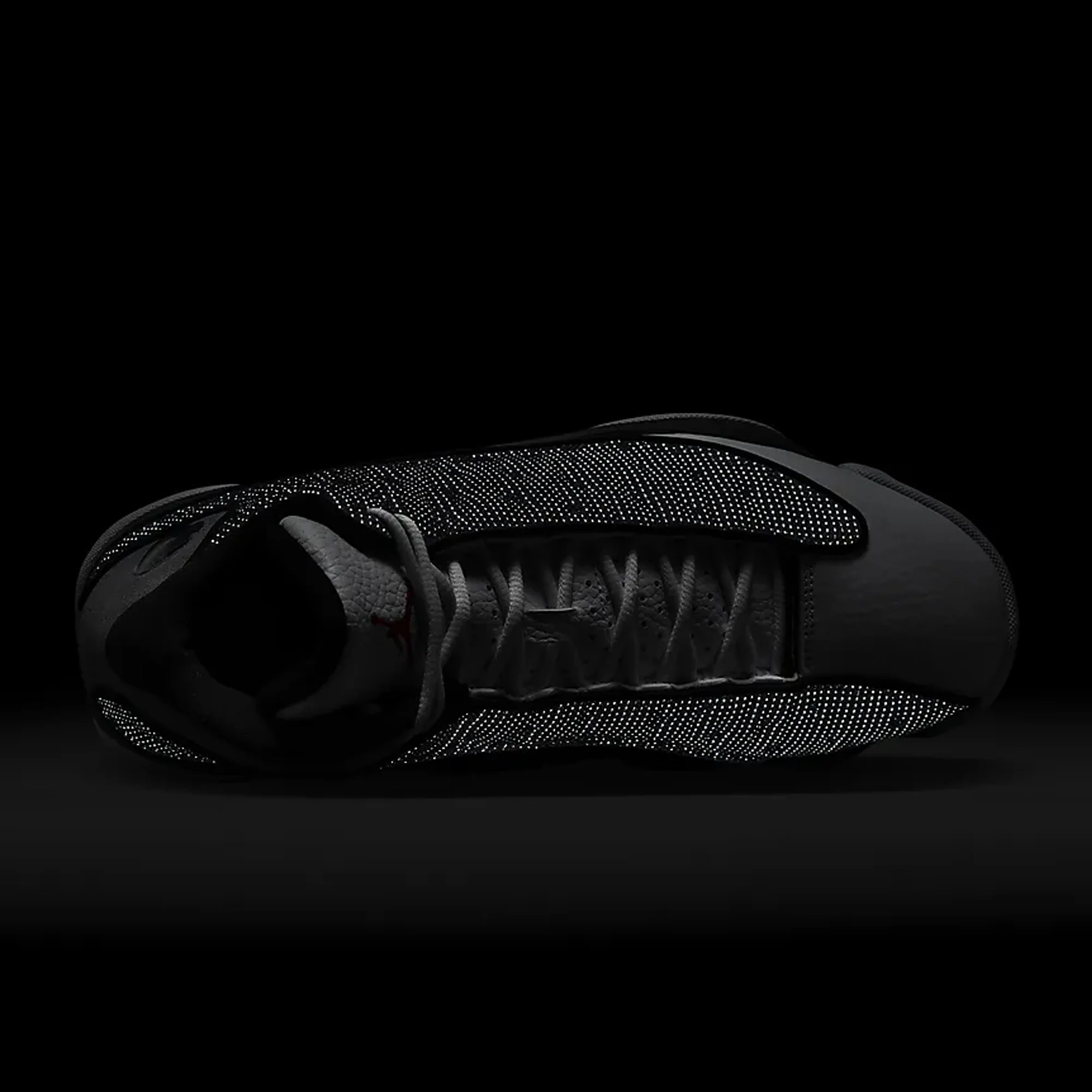 Jordan | AIR JORDAN 13 RETRO { BLACK/UNIVERSITY RED-FLINT GREY-WHITE - Image 6