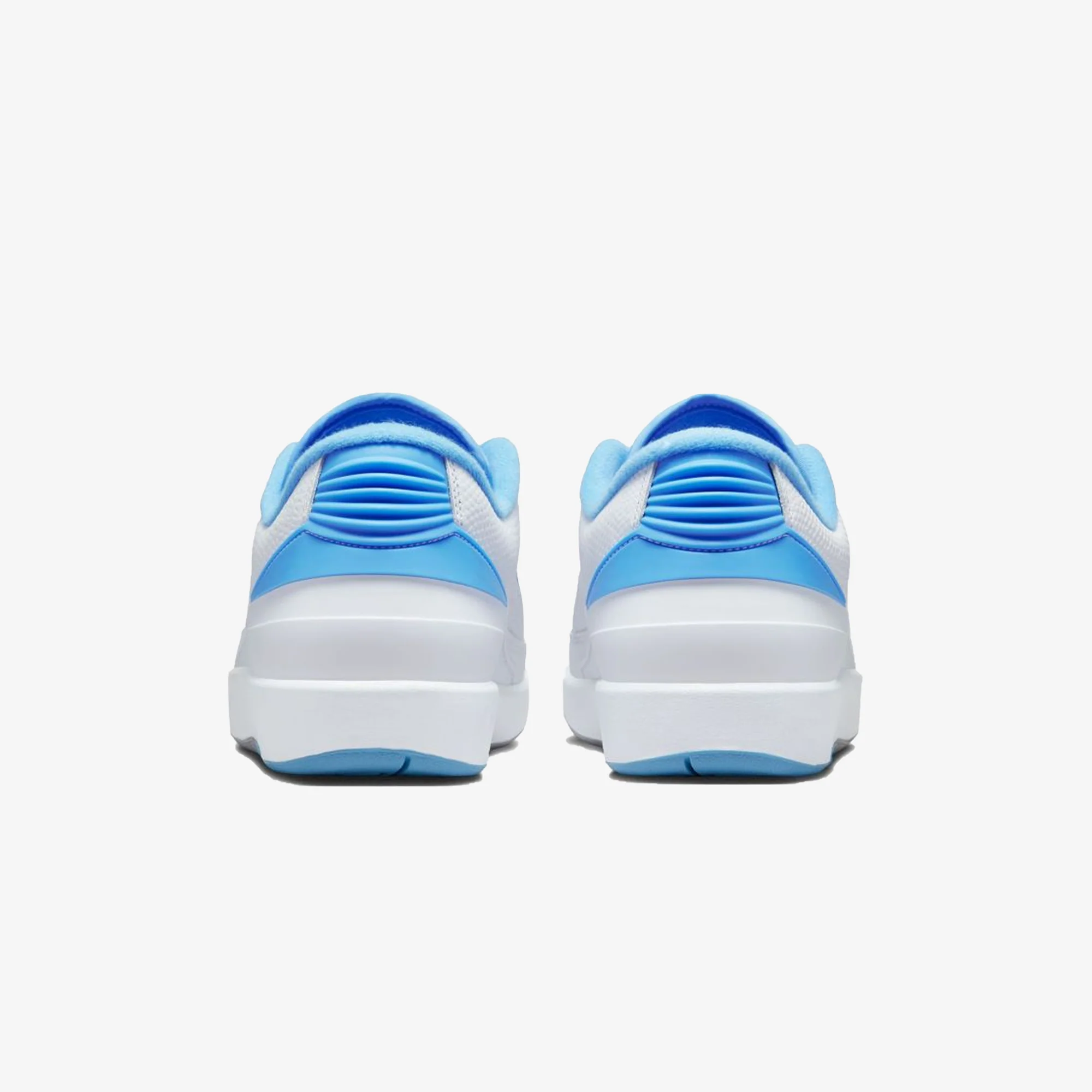 Jordan | AIR JORDAN 2 RETRO LOW { WHITE/UNIVERSITY BLUE-CEMENT GREY - Image 3