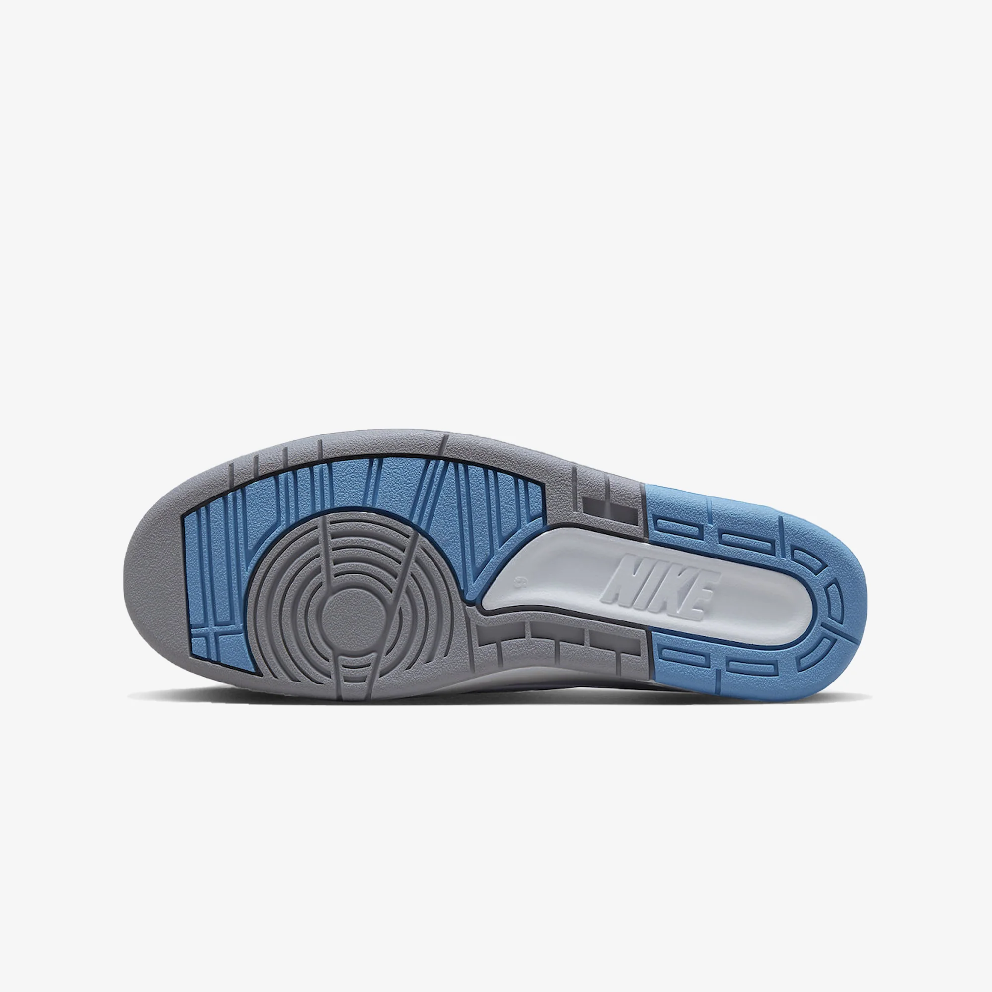 Jordan | AIR JORDAN 2 RETRO LOW { WHITE/UNIVERSITY BLUE-CEMENT GREY - Image 4