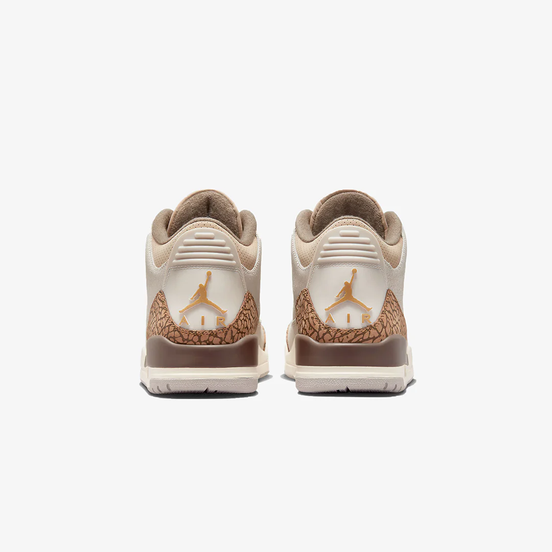 Jordan | AIR JORDAN 3 RETRO { LT OREWOOD BRN/METALLIC GOLD - Image 3