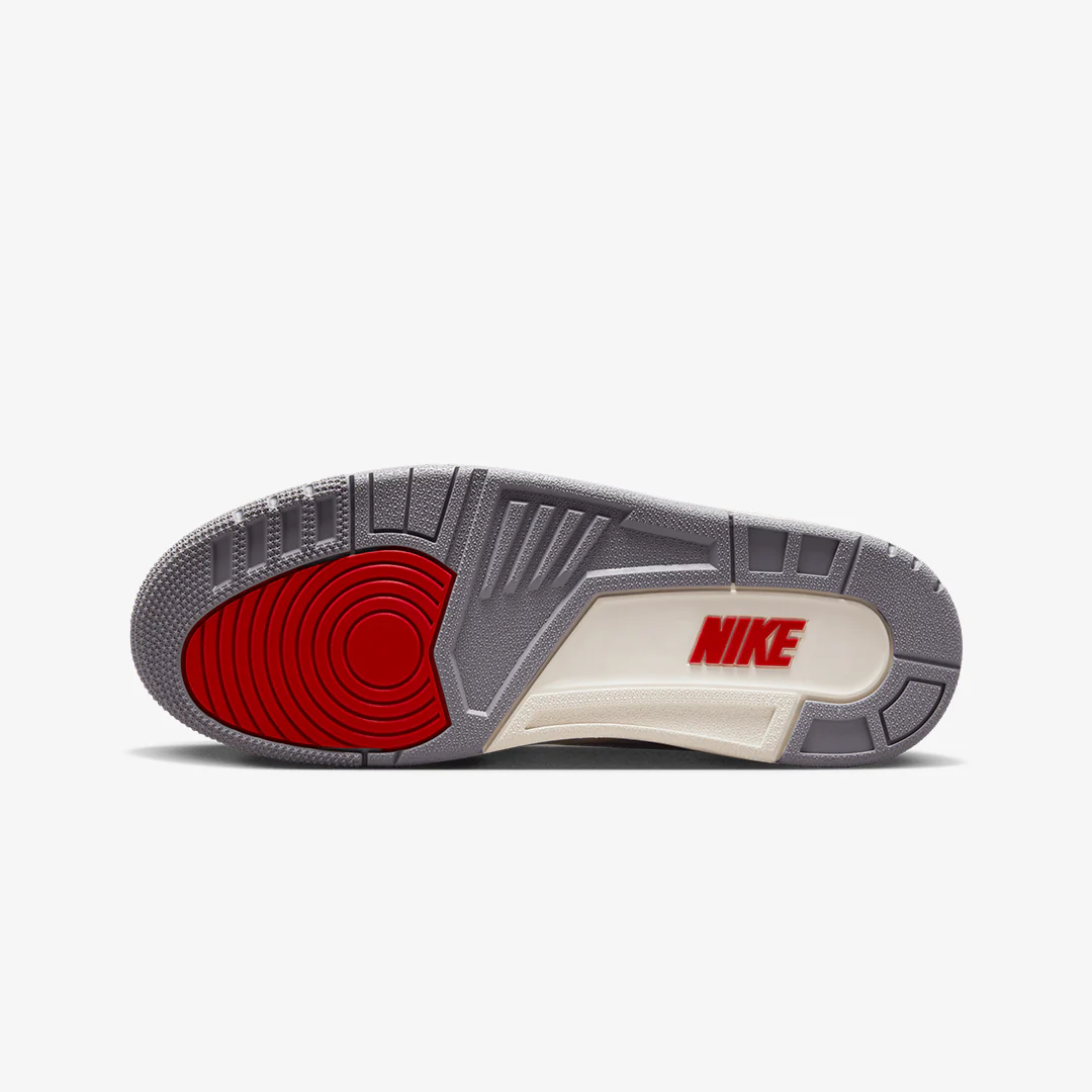 Jordan | AIR JORDAN 3 RETRO { SUMMIT WHITE/FIRE RED-BLACK-CEMENT GREY - Image 6