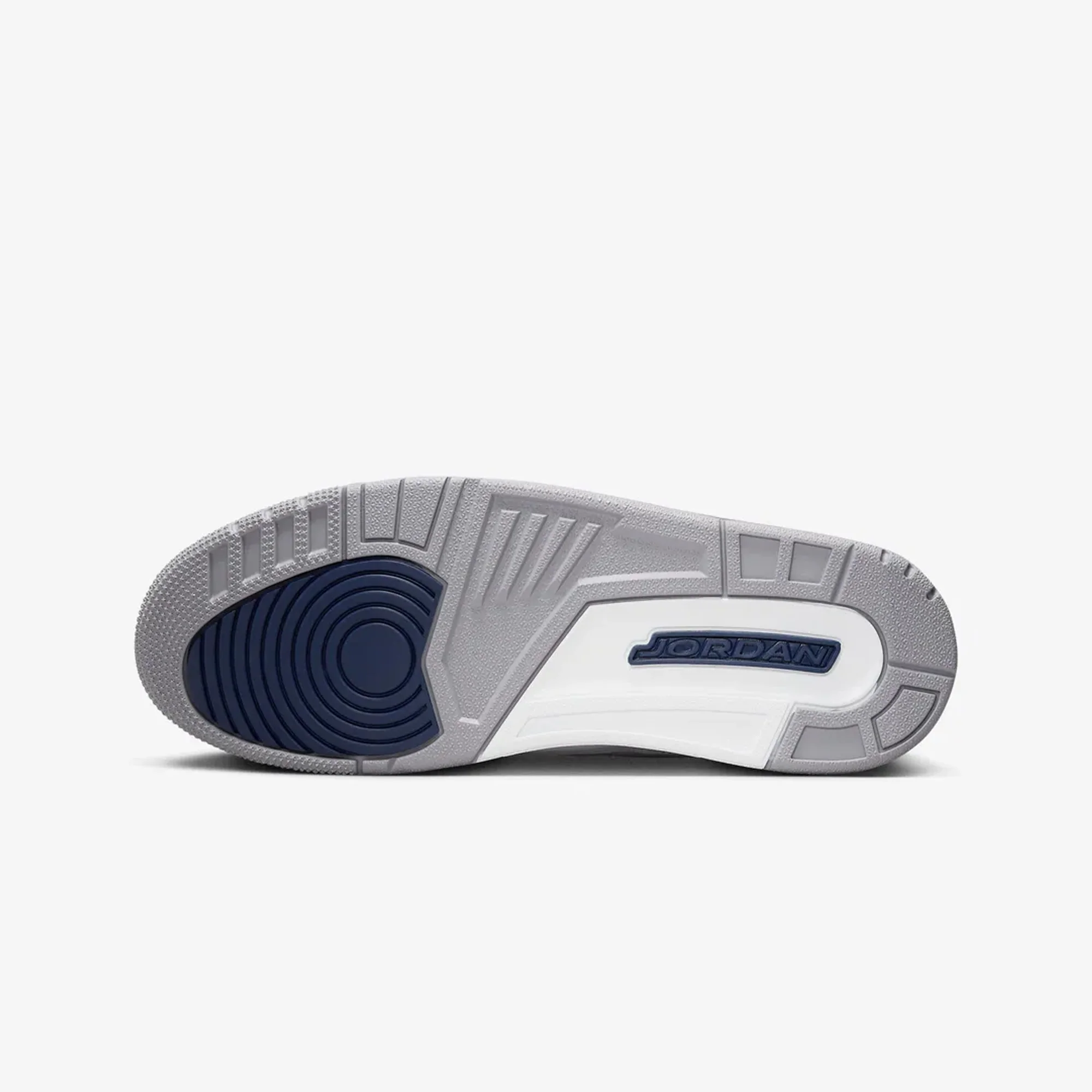 Jordan | AIR JORDAN 3 RETRO { WHITE/MIDNIGHT NAVY-CEMENT GREY-BLACK - Image 6