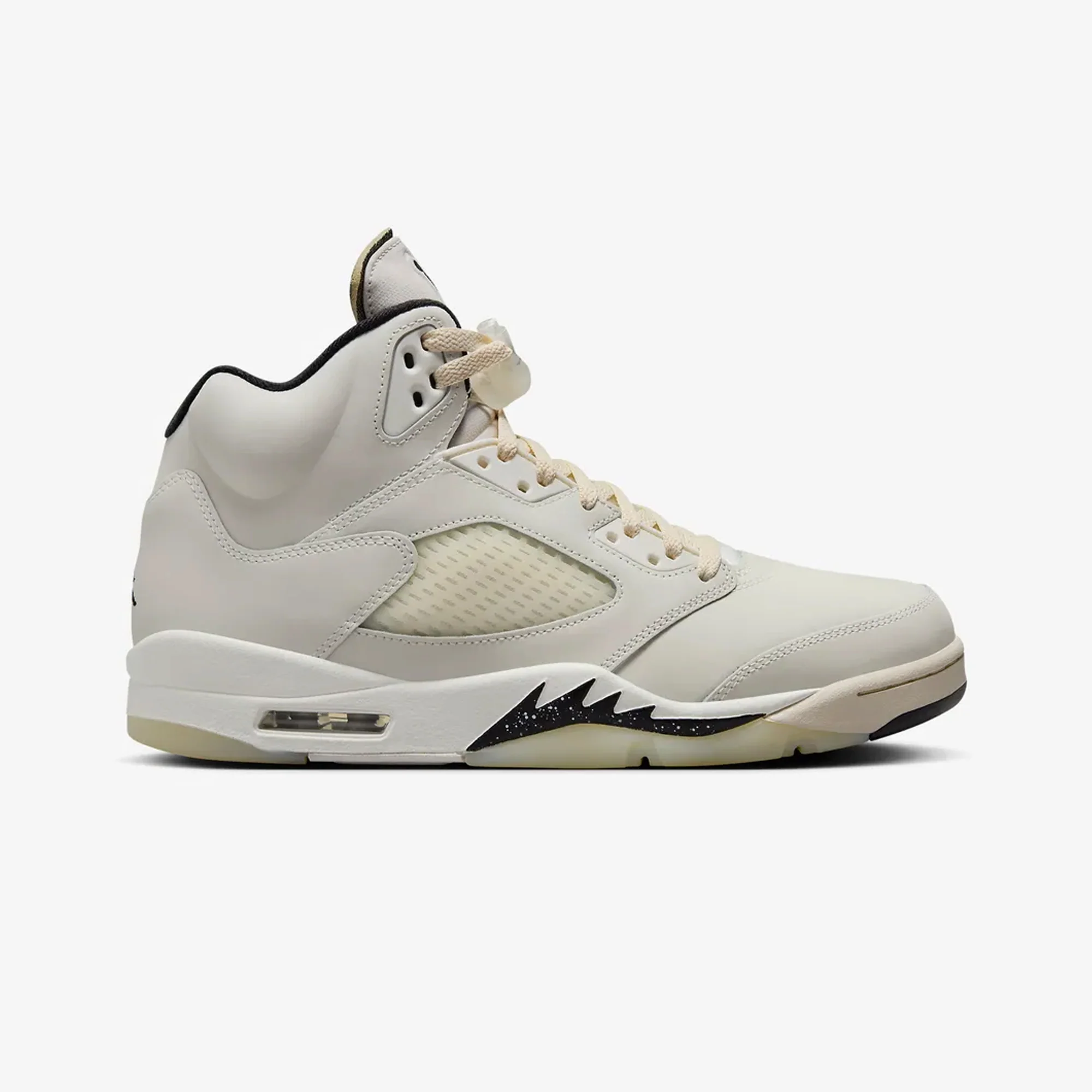 Jordan | AIR JORDAN 5 RETRO SE { SAIL/BLACK-LT OREWOOD BRN-COCONUT MILK