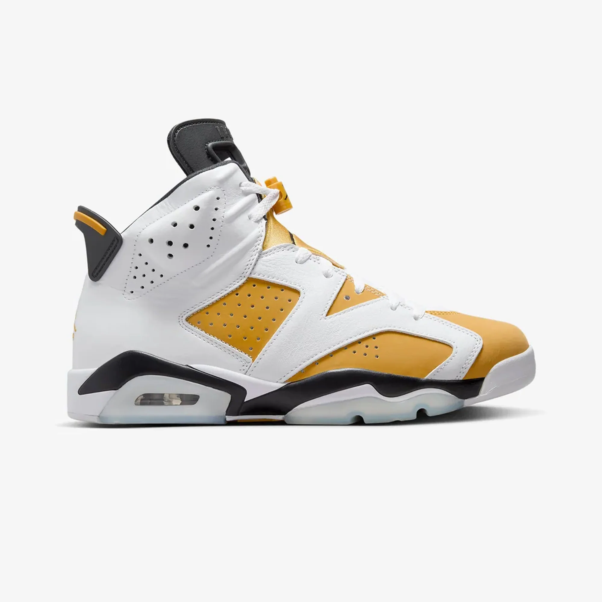 Jordan | AIR JORDAN 6 RETRO { WHITE/YELLOW OCHRE-BLACK
