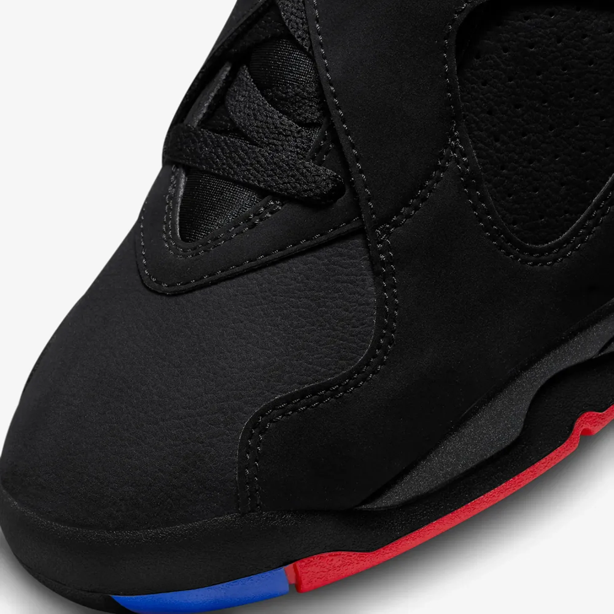 Jordan | AIR JORDAN 8 RETRO  { BLACK/TRUE RED-WHITE - Image 4