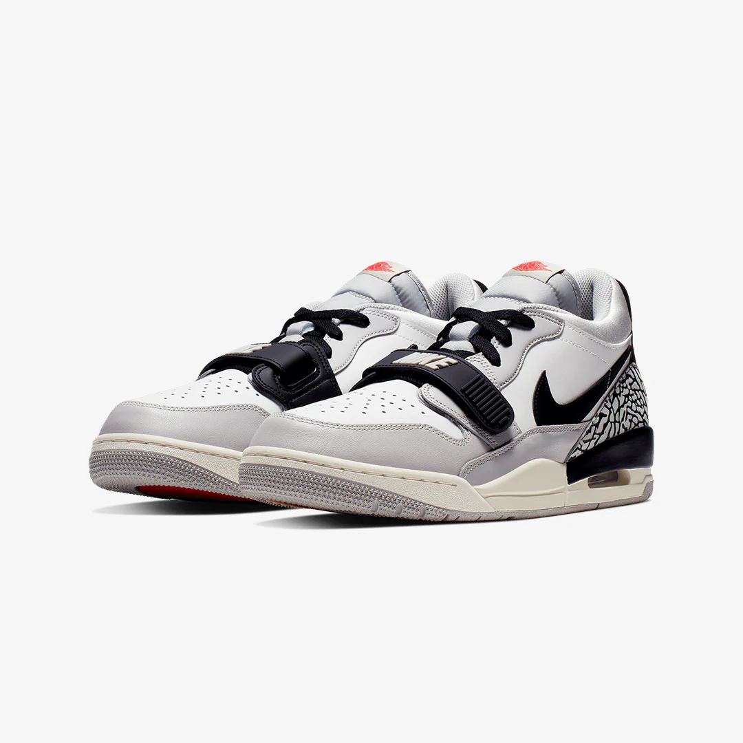Jordan | AIR JORDAN LEGACY 312 LOW { SUMMIT WHITE/FIRE RED-TECH GREY-BLACK - Image 2