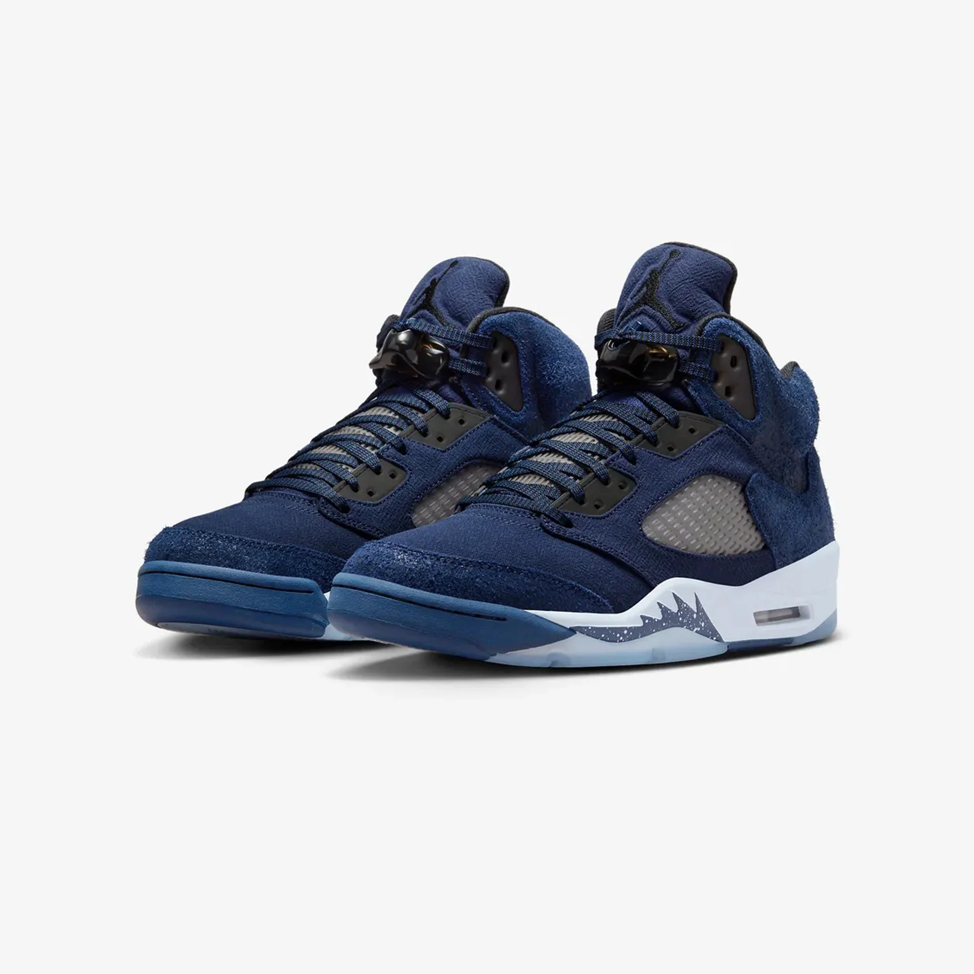 Jordan | AIR JORDAN RETRO 5 SE { MIDNIGHT NAVY/BLACK-FOOTBALL GREY - Image 2