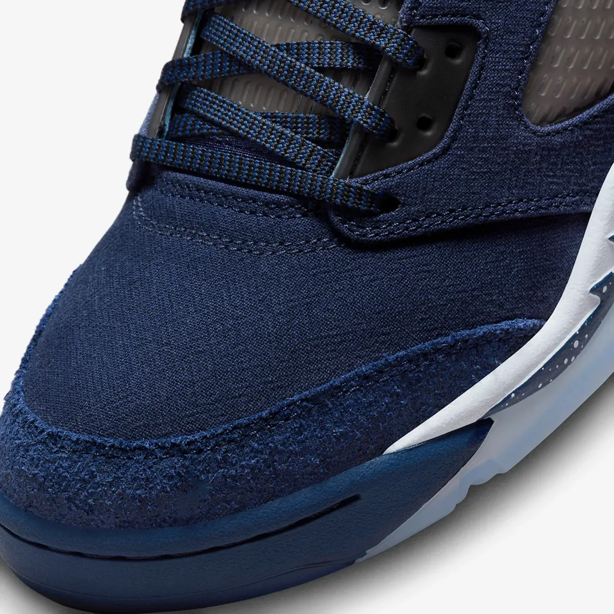 Jordan | AIR JORDAN RETRO 5 SE { MIDNIGHT NAVY/BLACK-FOOTBALL GREY - Image 4