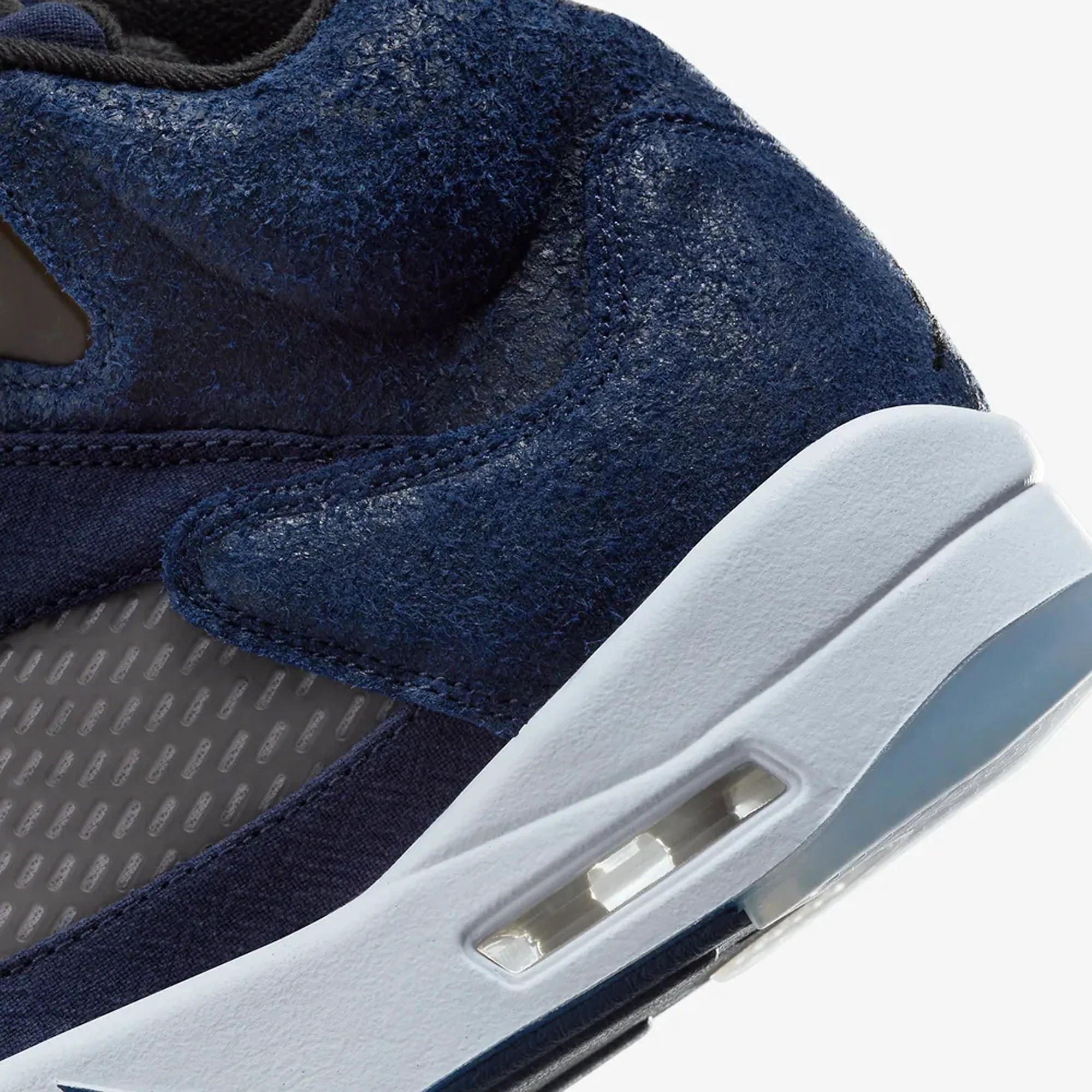 Jordan | AIR JORDAN RETRO 5 SE { MIDNIGHT NAVY/BLACK-FOOTBALL GREY - Image 5
