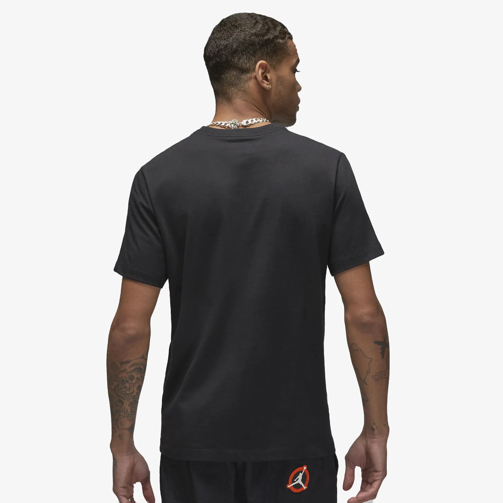 Jordan | AIR JORDAN T-SHIRT { BLACK/WHITE - Image 2