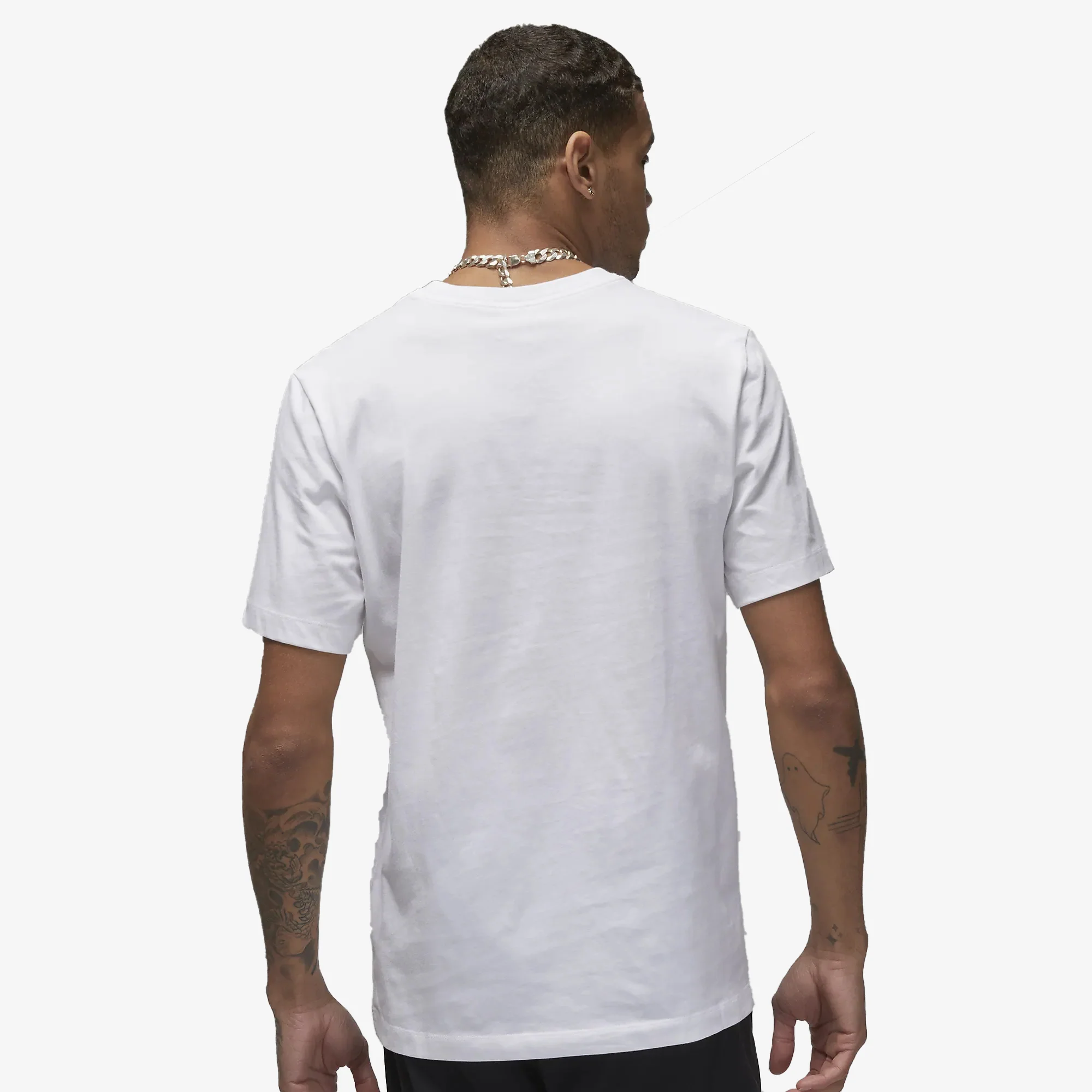 Jordan | AIR JORDAN T-SHIRT { WHITE/BLACK - Image 2